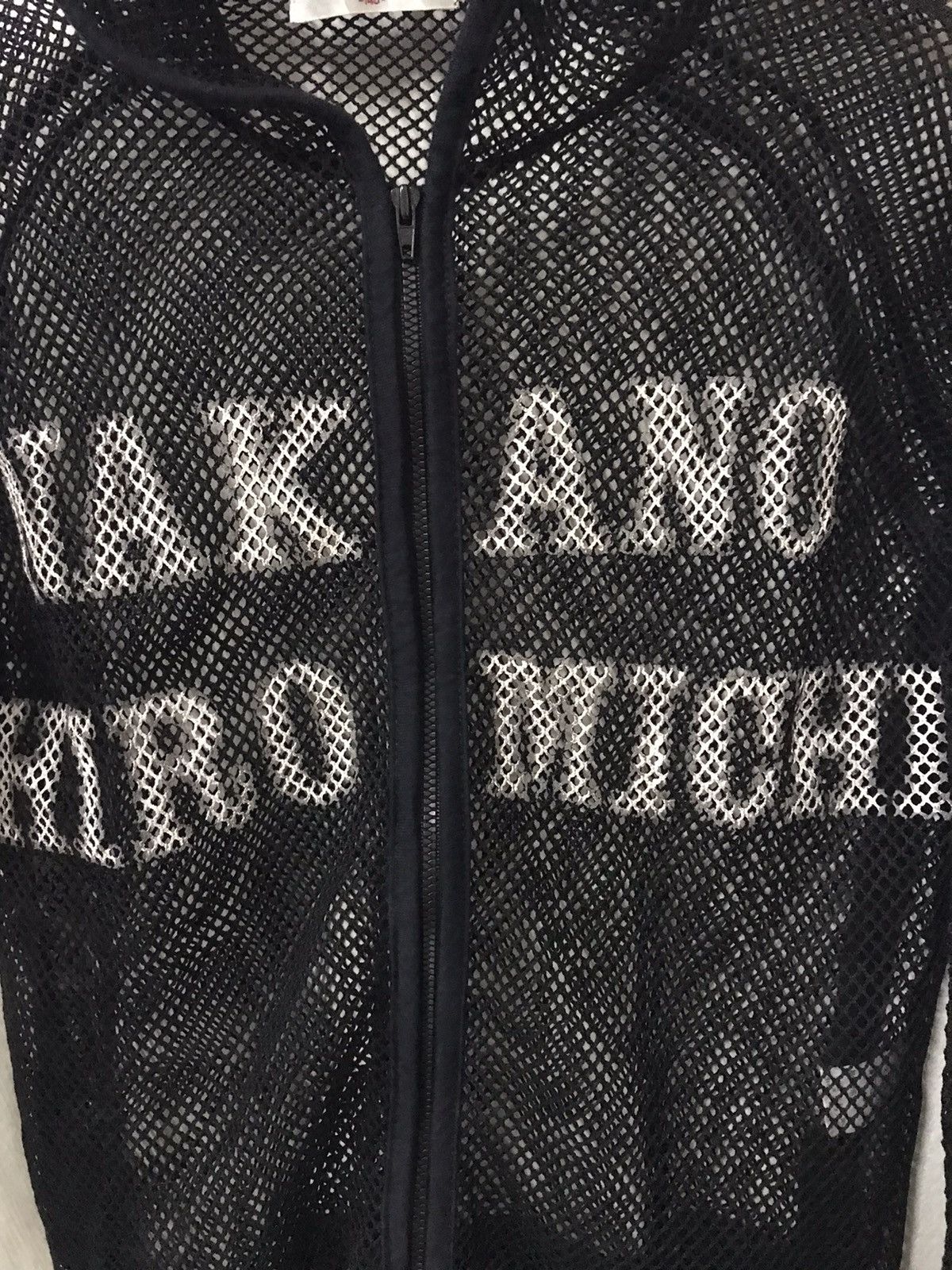 Japanese Brand Supercrazy hiromichi nakano mesh hoodie punk style Size XS / US 0-2 / IT 36-38 - 7 Thumbnail