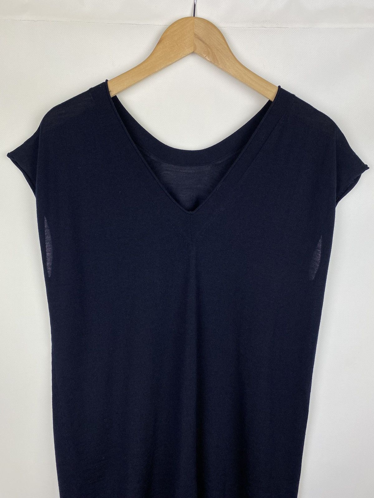 Miu Miu Miu Miu ladies sleeveless v-neck tunic dress size 42 Navy Size M / US 6-8 / IT 42-44 - 2 Thumbnail