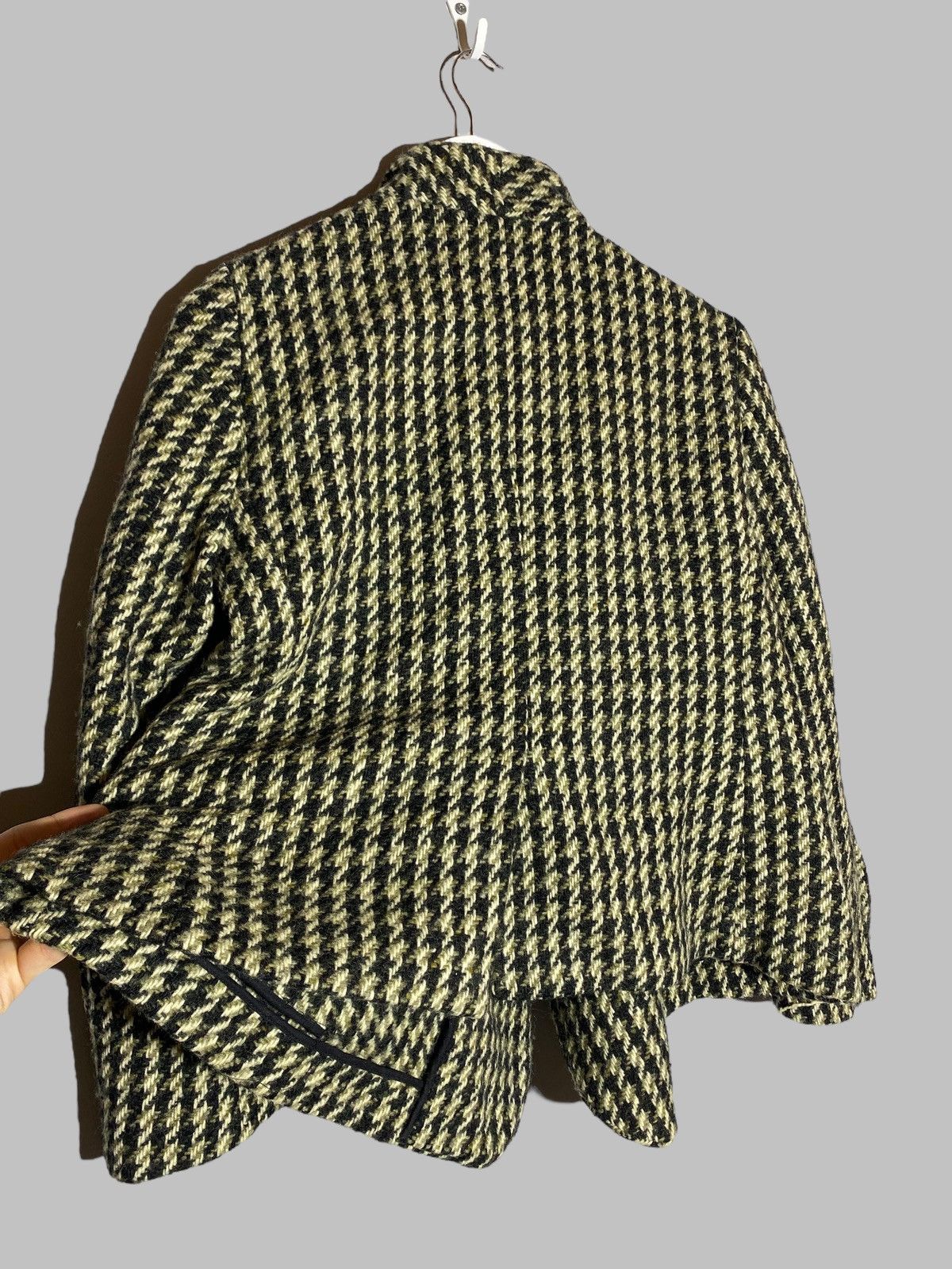Marni Marni Wool Tweed Jacket Houndstooth Pattern Women’s Size 44 Size M / US 6-8 / IT 42-44 - 17 Thumbnail