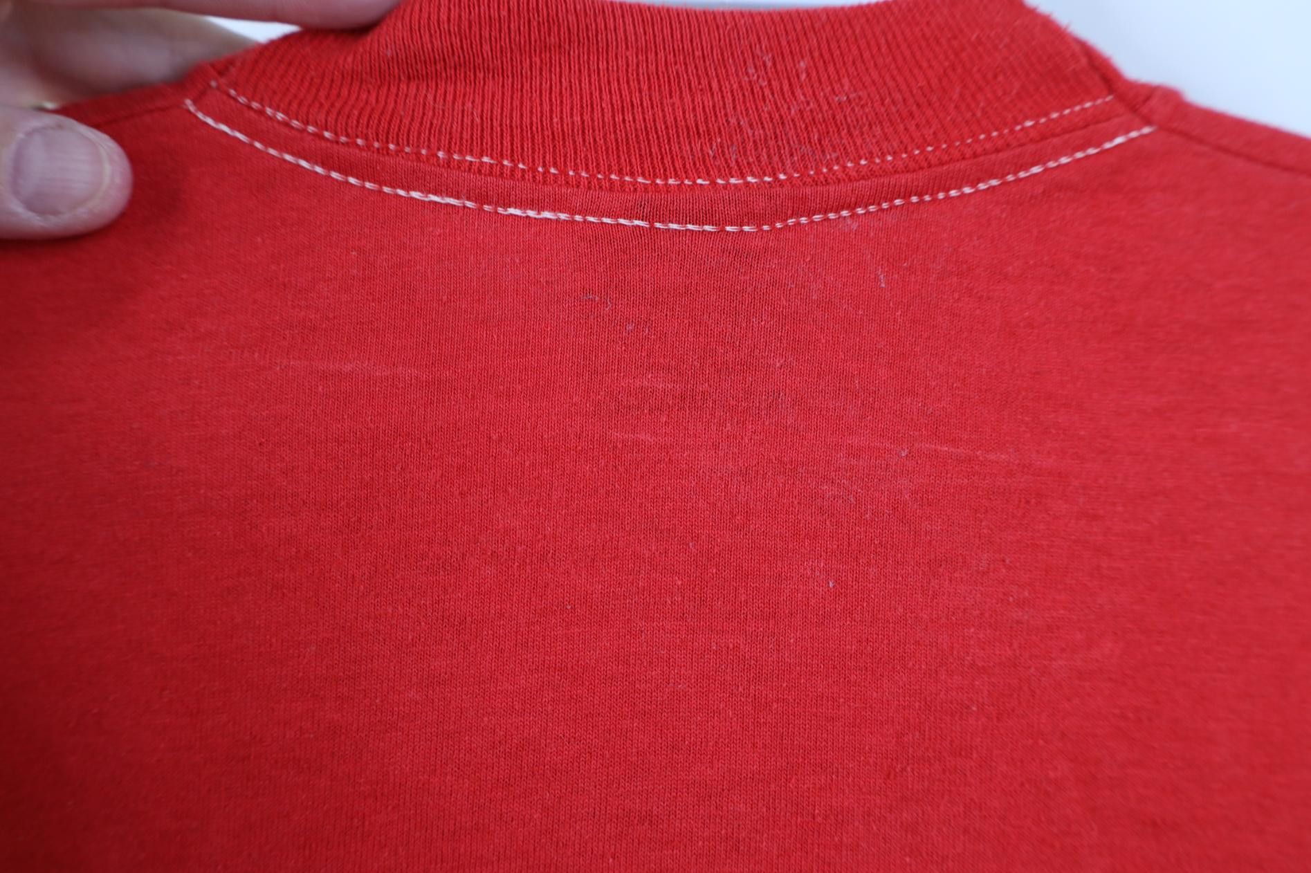 Vintage Vintage 80s 90s Streetwear Short Sleeve T-Shirt Red USA Size US M / EU 48-50 / 2 - 8 Thumbnail