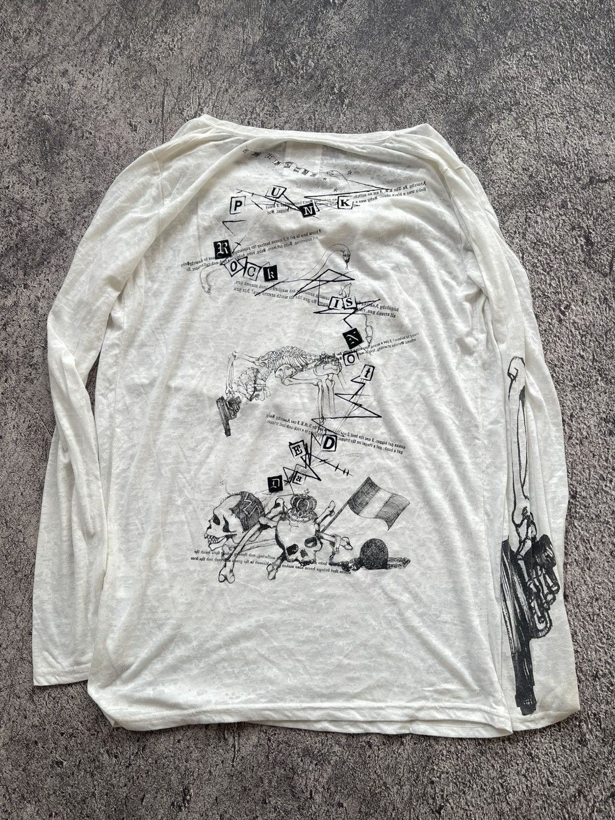 PPFM Y2K PPFM Skull Ifsixwasnine longsleeve Size US L / EU 52-54 / 3 - 4 Thumbnail