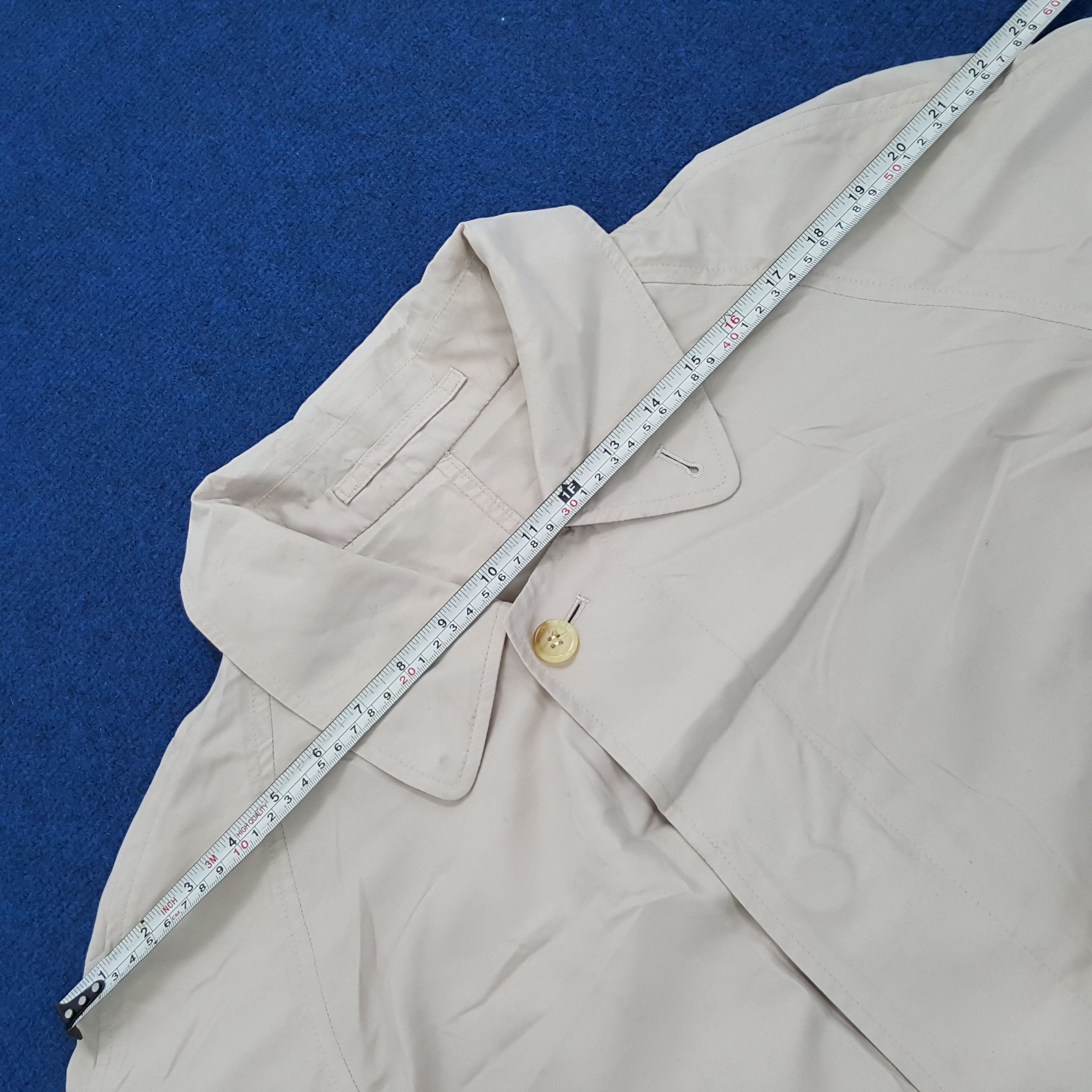 Burberry × Vintage Vintage Burberrys' Luxury Brand Trench Jacket Size US L / EU 52-54 / 3 - 10 Thumbnail