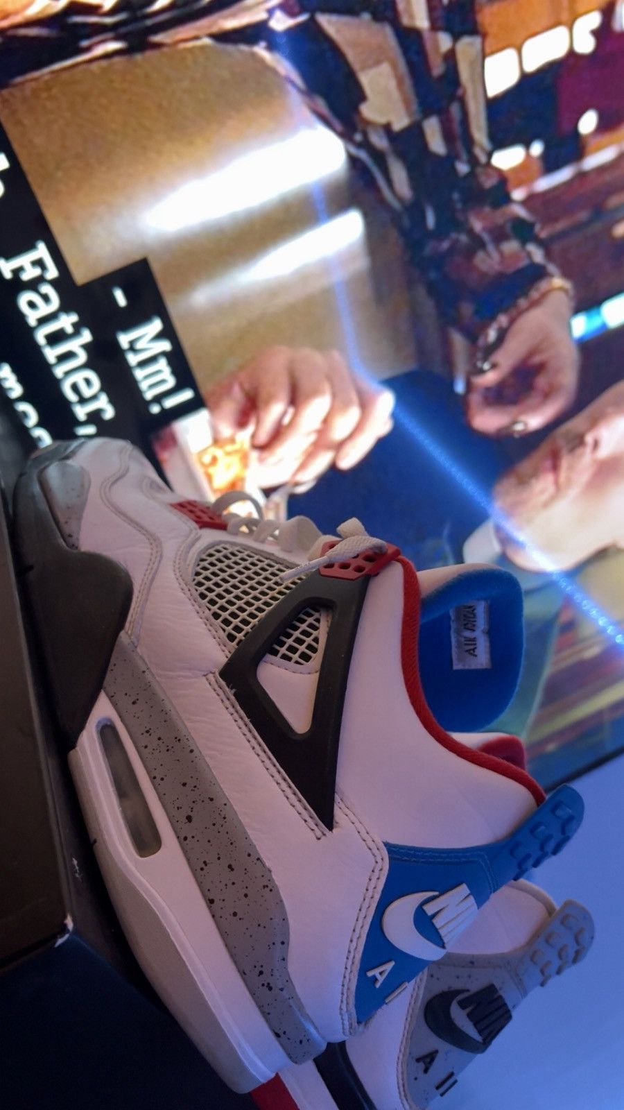 Jordan Brand Jordan 4 retro “what the” Size US 12 / EU 45 - 4 Thumbnail