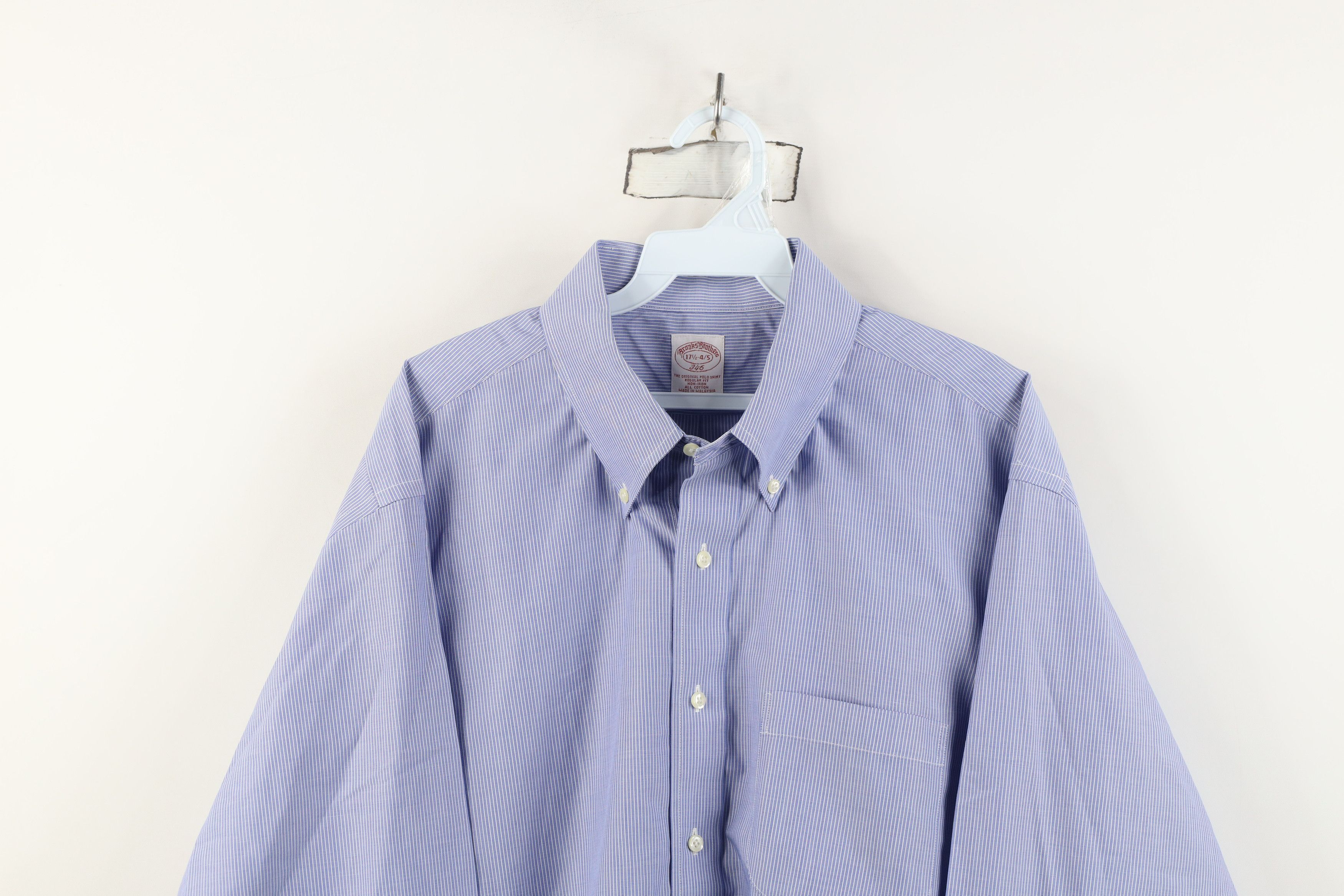 Brooks Brothers Vintage Brooks Brothers OCBD Button Down Shirt Cotton Size US L / EU 52-54 / 3 - 2 Thumbnail