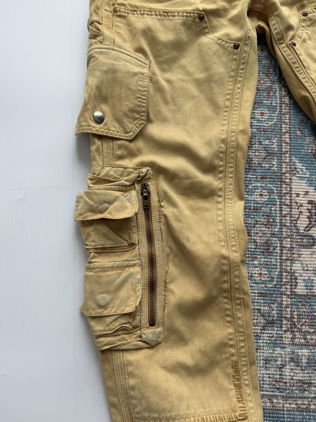 Ralph Lauren Archive 90s Ralph Lauren Canoeing Athletic Multipocket Pants Size US 29 - 10 Thumbnail