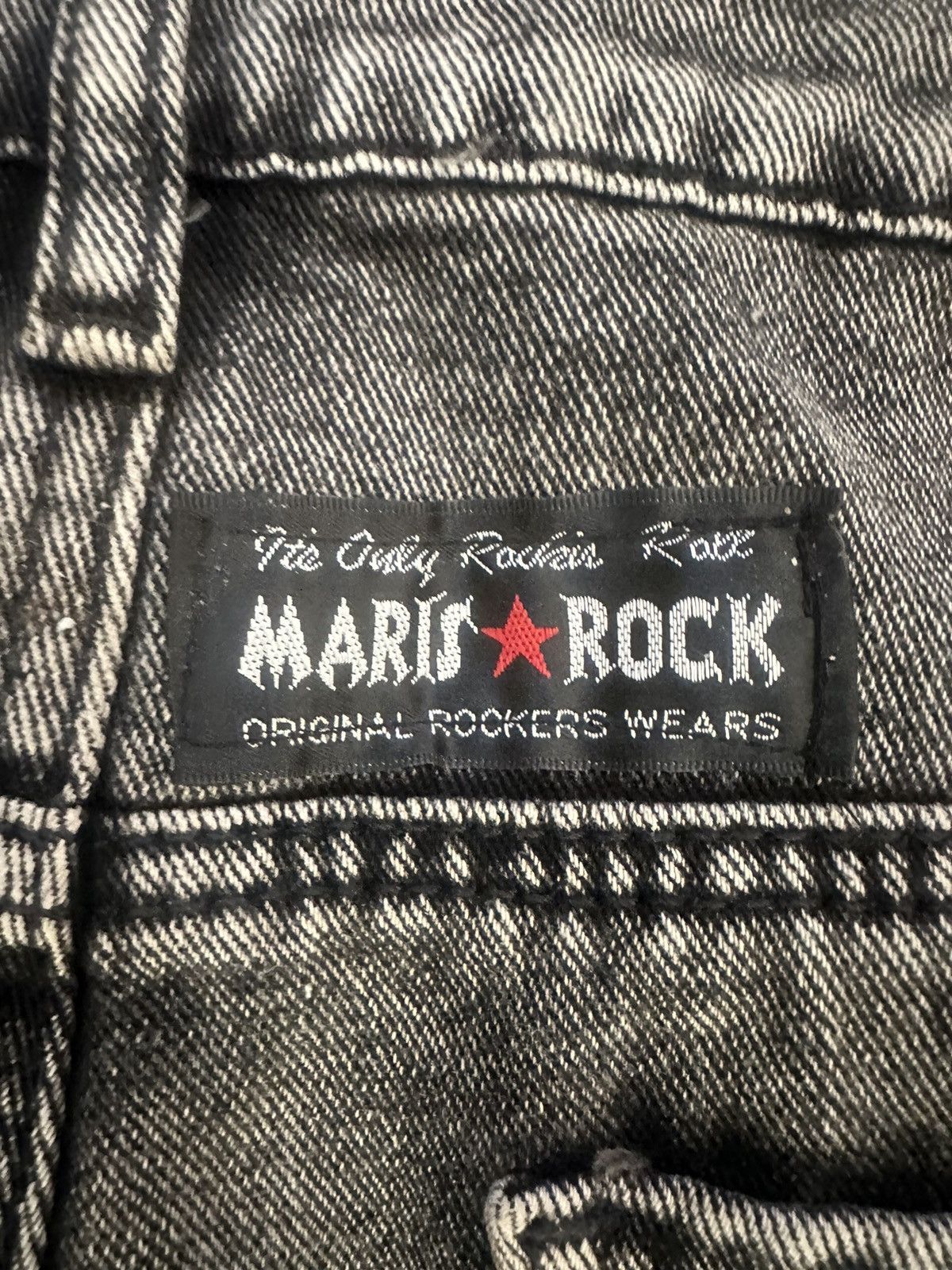 Mari's Rock Maris Rock 1:1 Destroyed Paint Splatter Denim Size US 30 / EU 46 - 3 Thumbnail