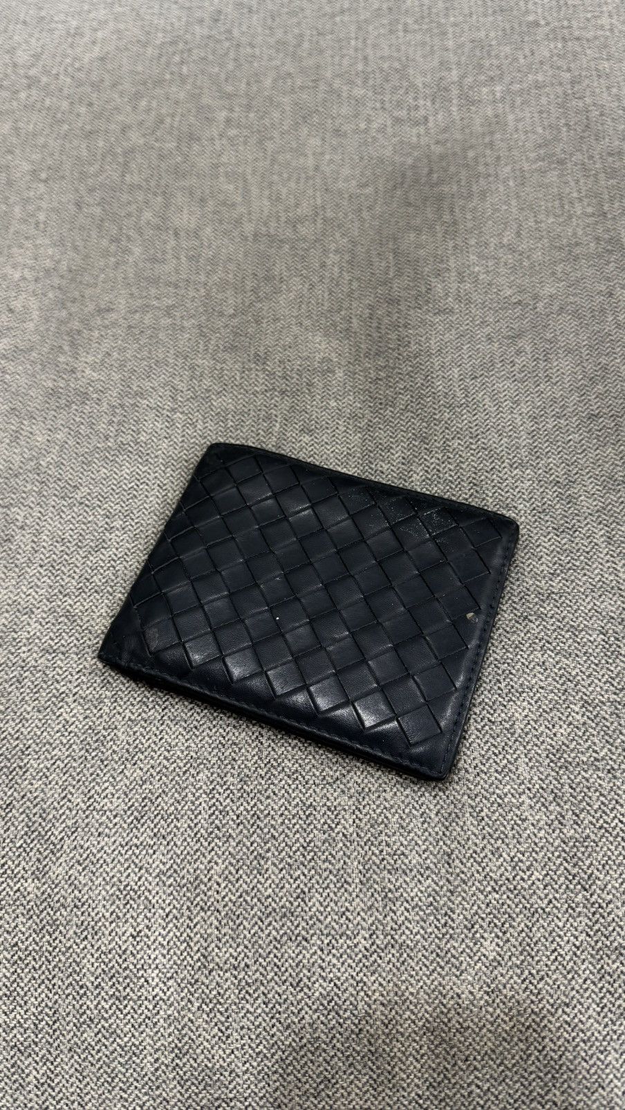 Bottega Veneta Bottega Veneta Intrecciato Bi-Fold Mens Wallet Size ONE SIZE - 1 Thumbnail