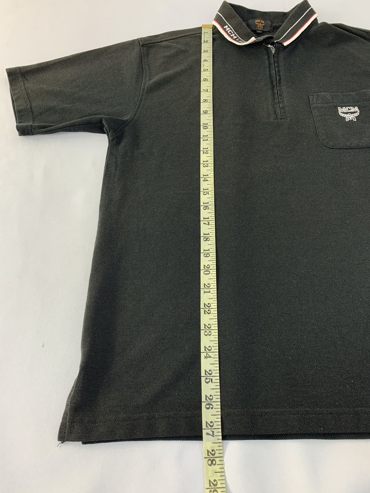 MCM Hype MCM Legere Single Pocket Zipper Polo Tee Size US S / EU 44-46 / 1 - 11 Thumbnail
