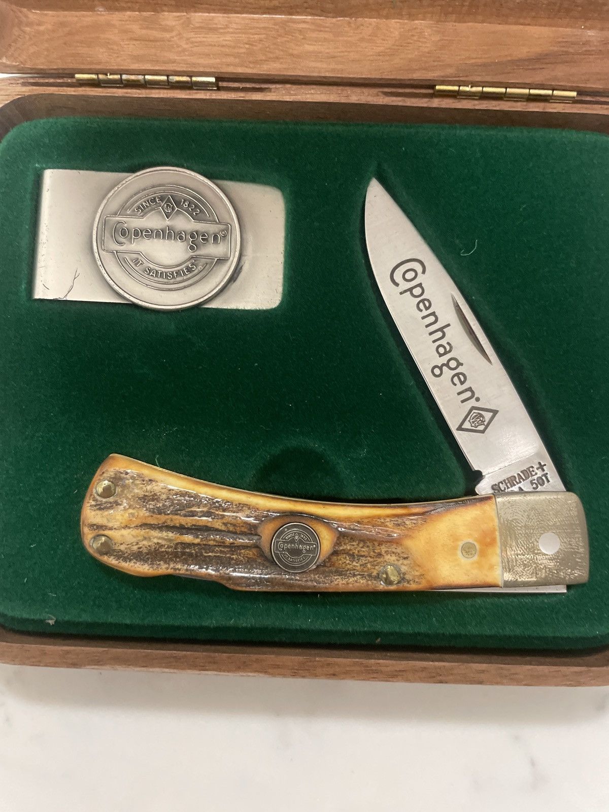 Cowboy Equipment Copenhagen Tobacco Company Schrade Knife Size ONE SIZE - 3 Thumbnail