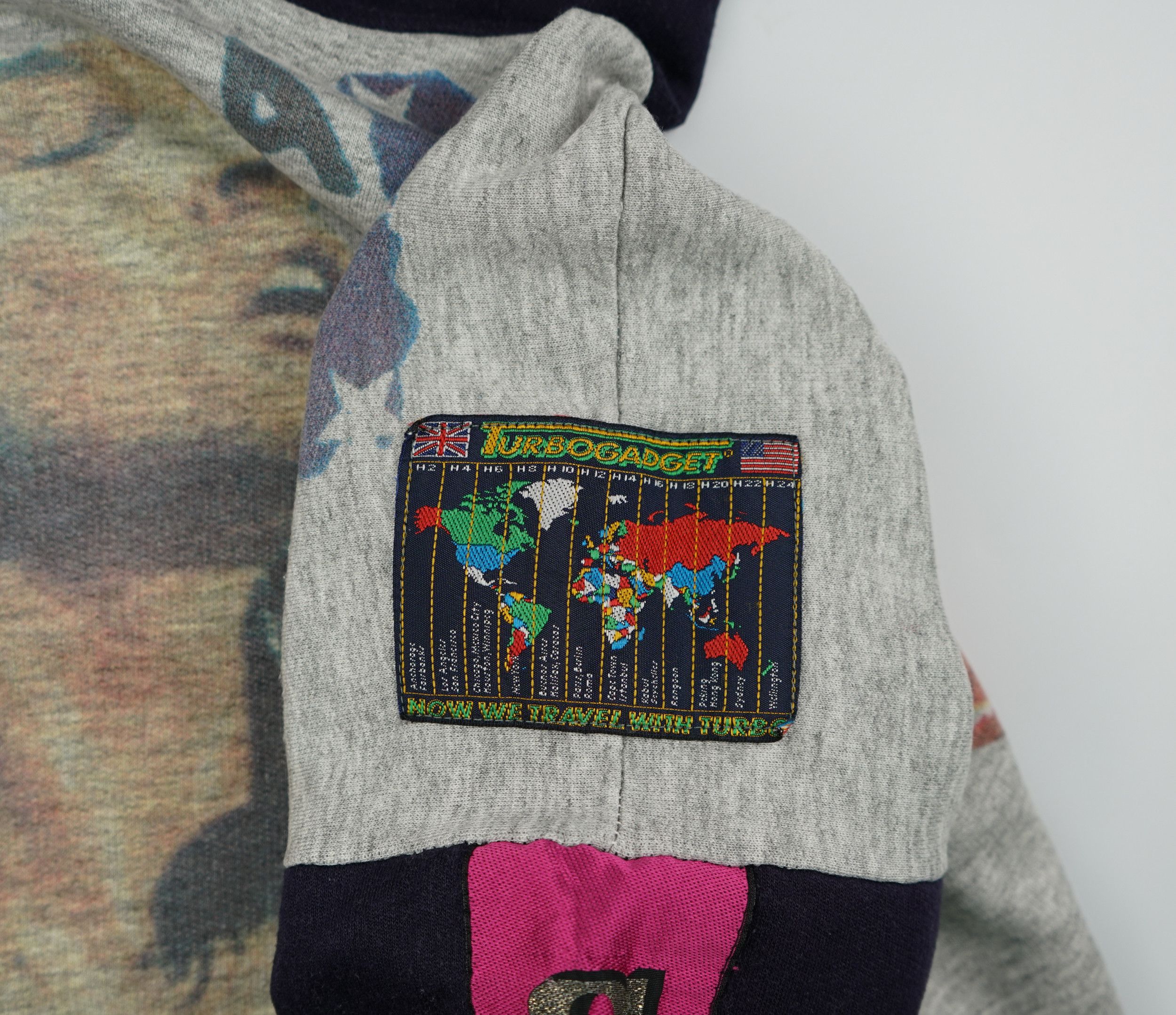 Band Tees × Vintage Vintage 1990s Axel Rose Guns N Roses Hoodie All Over Print Size US L / EU 52-54 / 3 - 6 Thumbnail