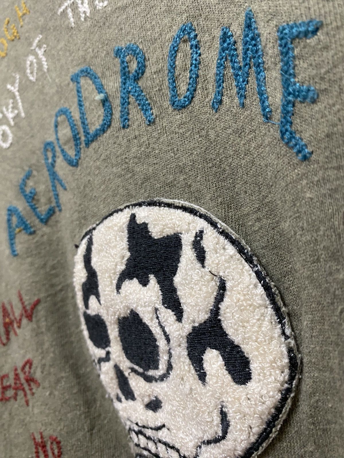 Avirex Avirex Aerodrome Embroidered Crewneck Tee Size US M / EU 48-50 / 2 - 8 Thumbnail