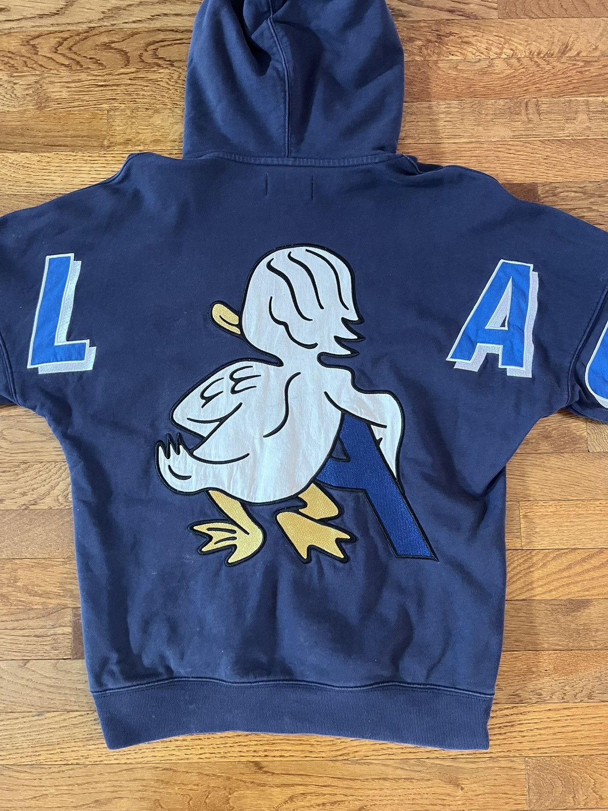 Palace Palace Duck Out Hoodie Navy sz L Size US L / EU 52-54 / 3 - 6 Thumbnail