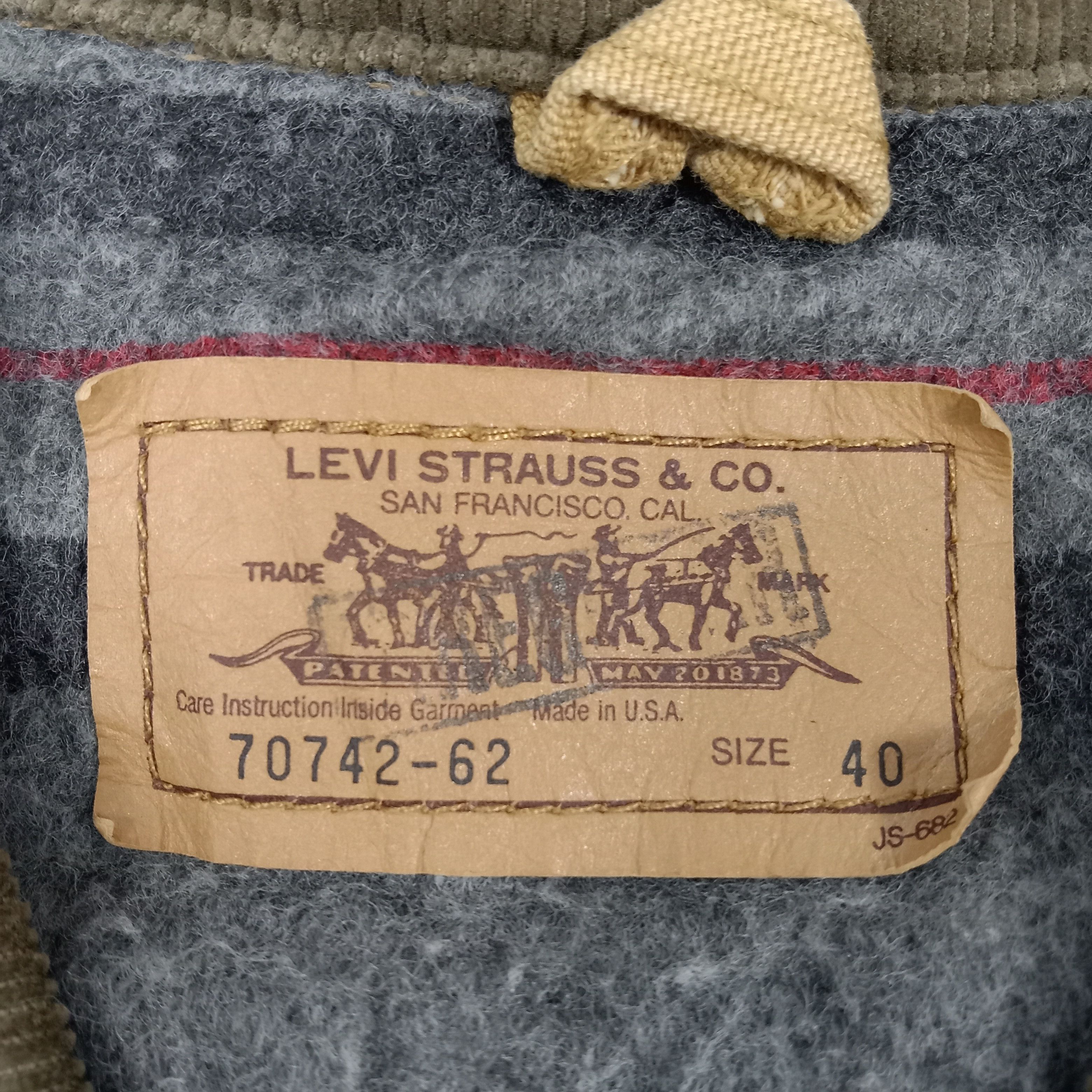 Levi's Levi's Workers San Francisco Jacket Size US XL / EU 56 / 4 - 5 Thumbnail
