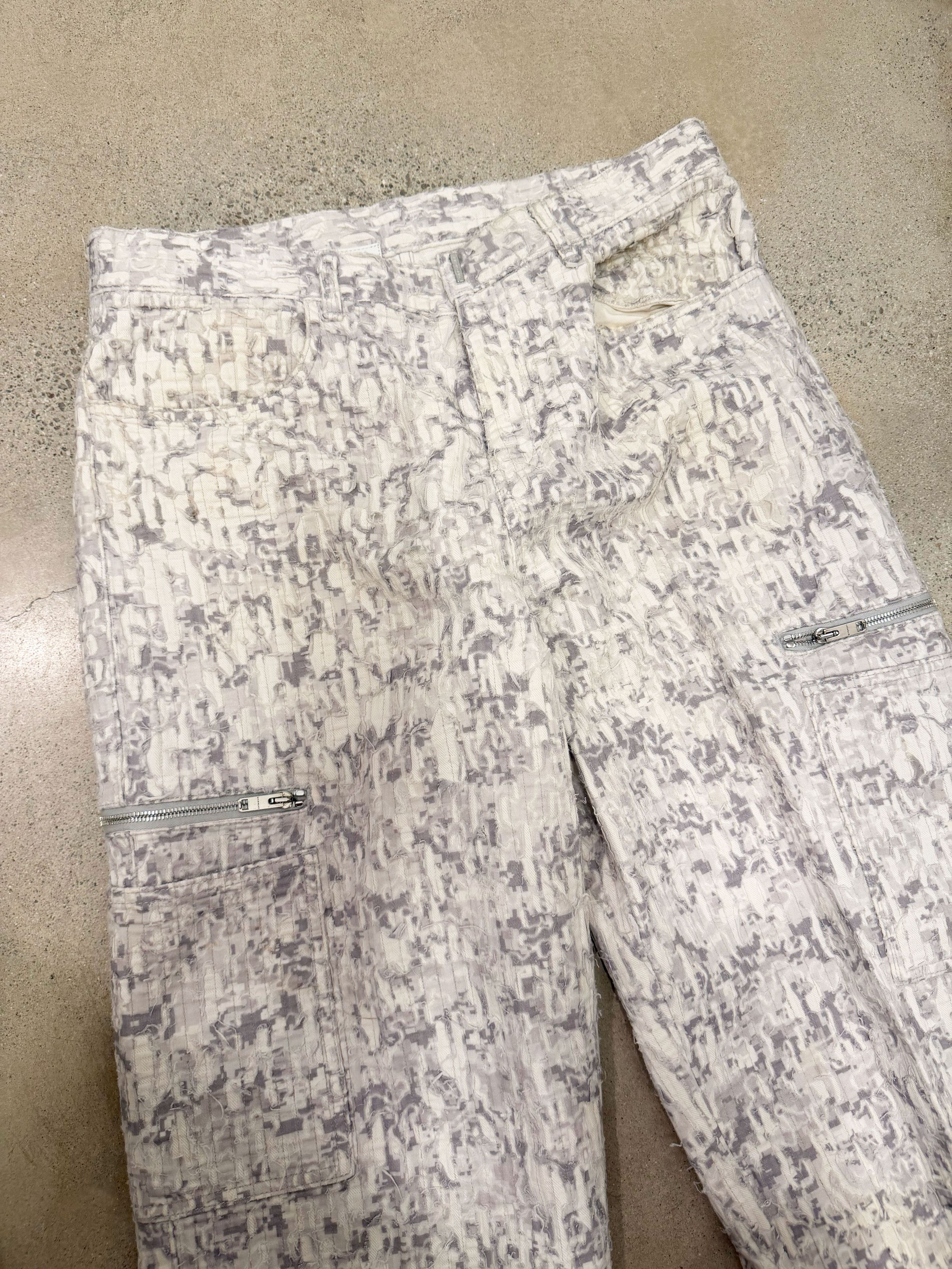 Givenchy Givenchy Distressed White Denim Pants Size US 36 / EU 52 - 1 Thumbnail