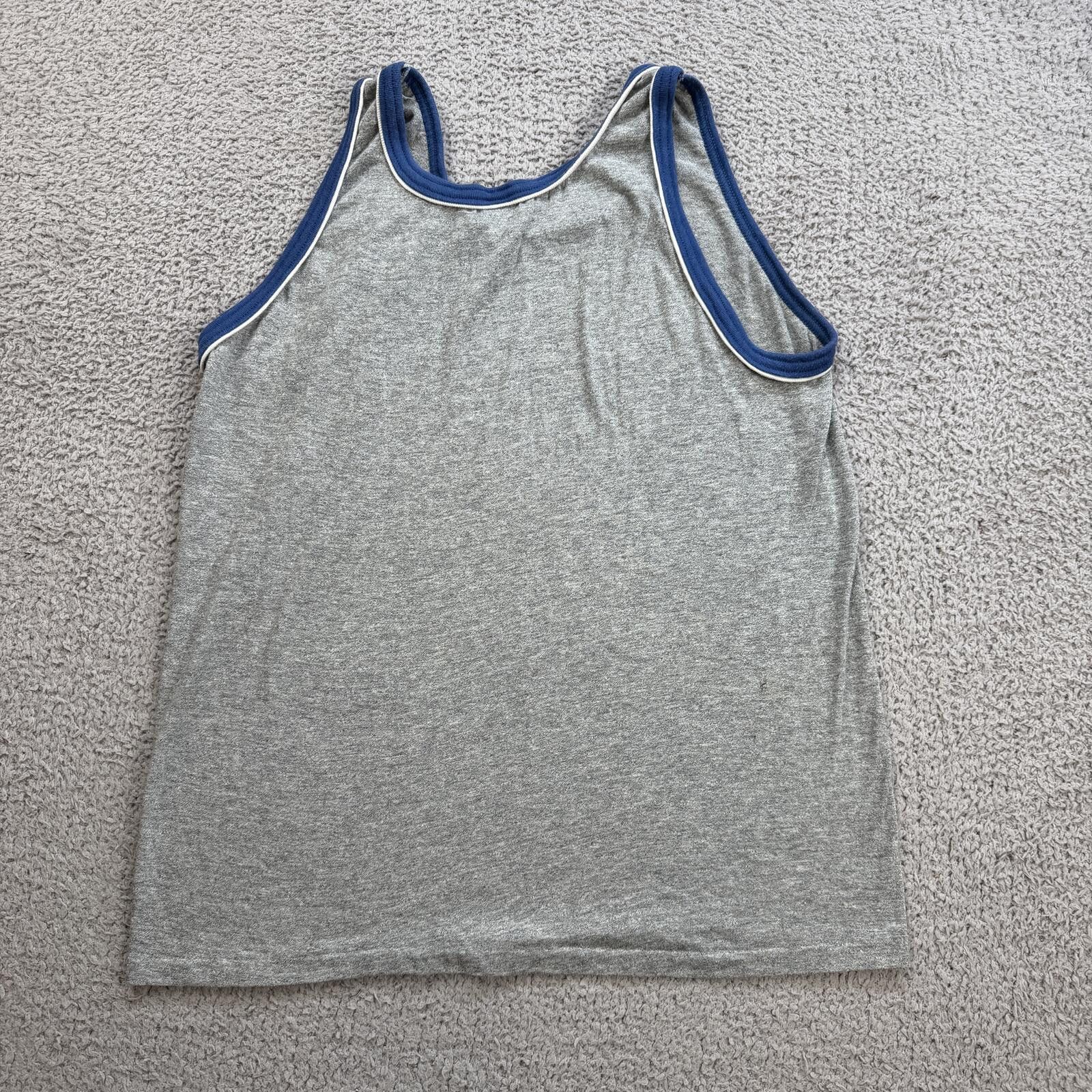 Disney Vintage 90s Disney Mickey Mouse Tank Top M USA Ringer Gray Size M / US 6-8 / IT 42-44 - 2 Thumbnail