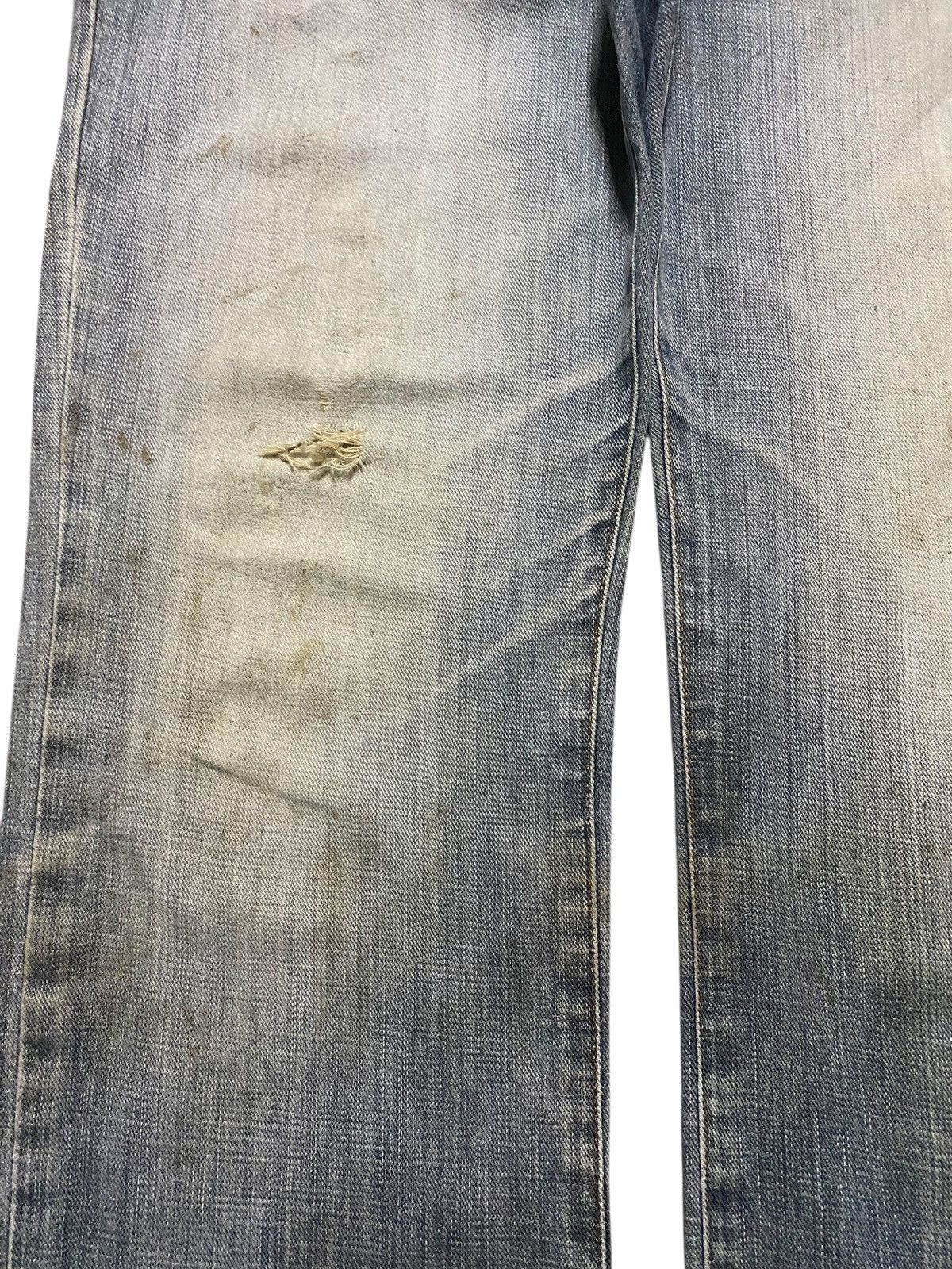 Edwin Vintage Japanese Brand Edwin F503 Faded Distressed Jeans Size US 34 / EU 50 - 7 Thumbnail