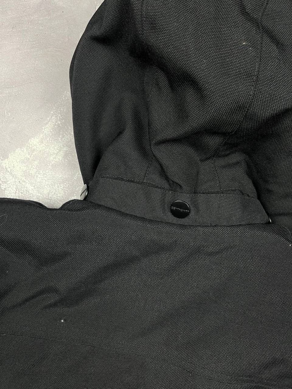 Carhartt Carhartt Bomber Jacket Black Hooded Heavyweight Ribbed Cuffs Size US M / EU 48-50 / 2 - 9 Thumbnail