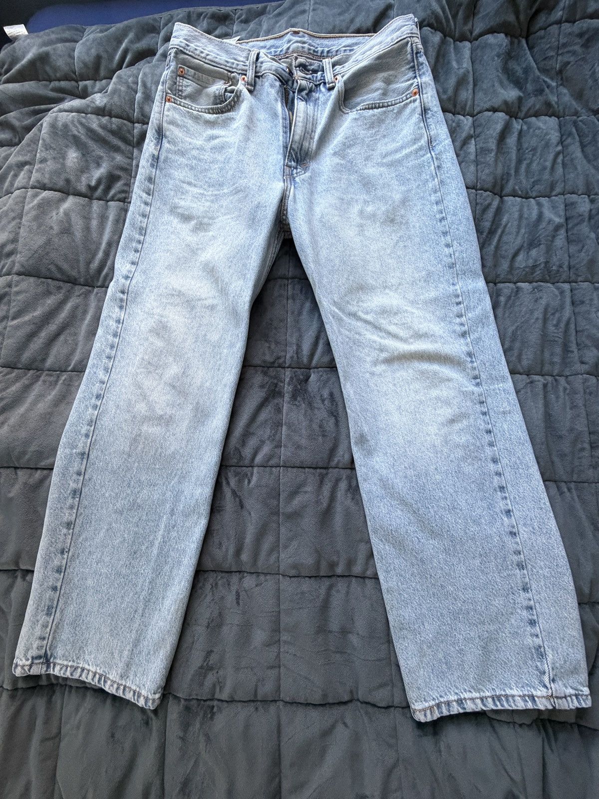 Levi's Light wash levis straight leg jeans Size US 32 / EU 48 - 1 Thumbnail