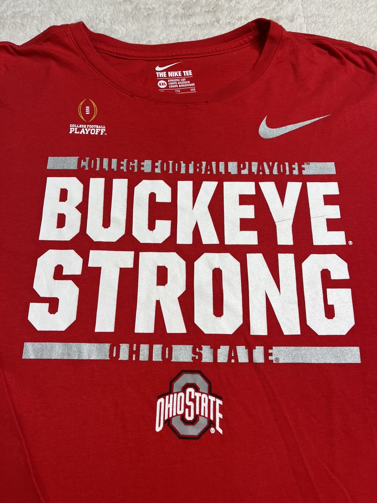 Nike Nike NCAA Ohio State Buckeyes College Football Playoff Shirt Size US XXL / EU 58 / 5 - 2 Thumbnail
