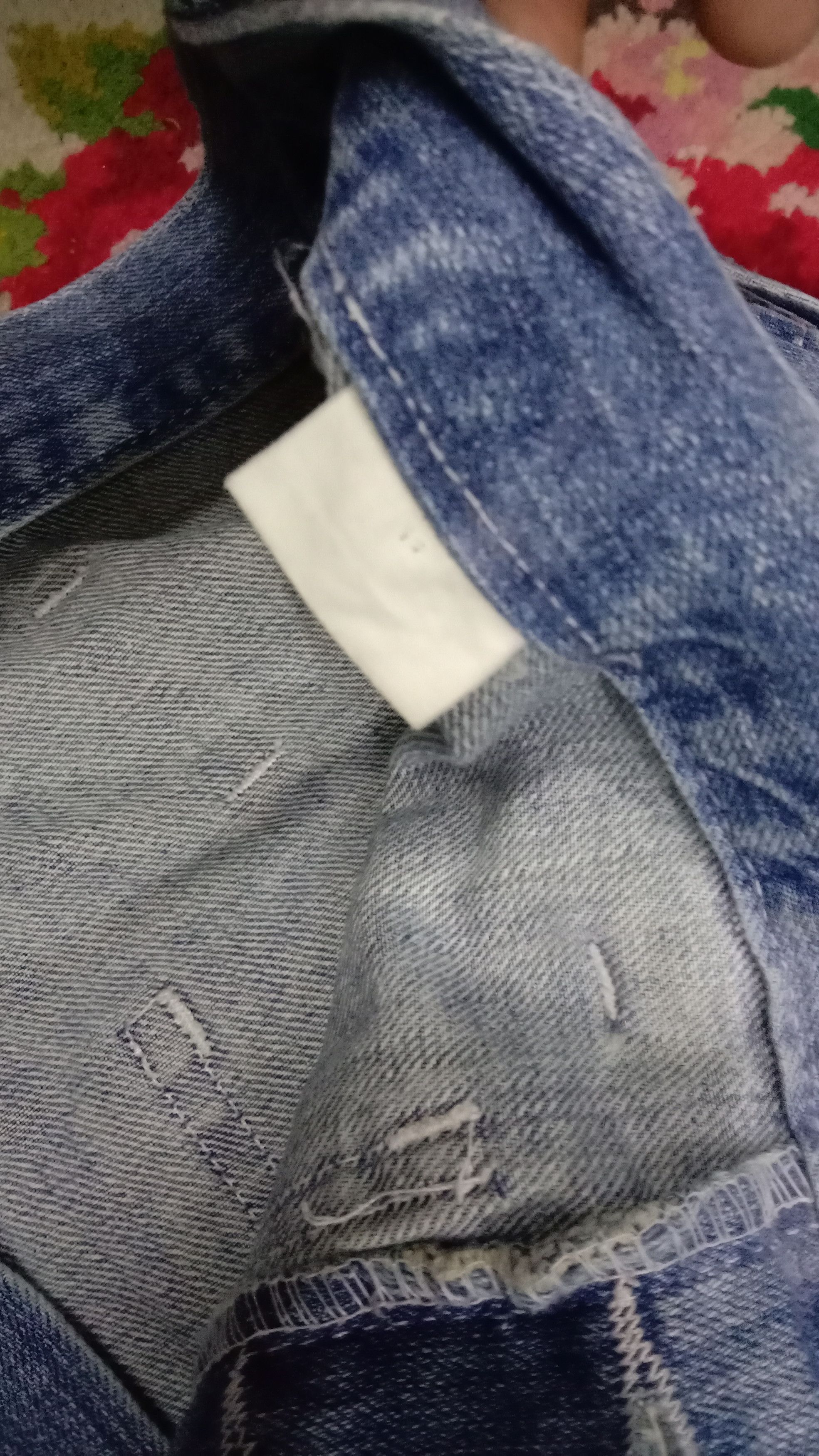 Designer Vintage Baggy Coacervate Army Denim Size US 34 / EU 50 - 7 Thumbnail