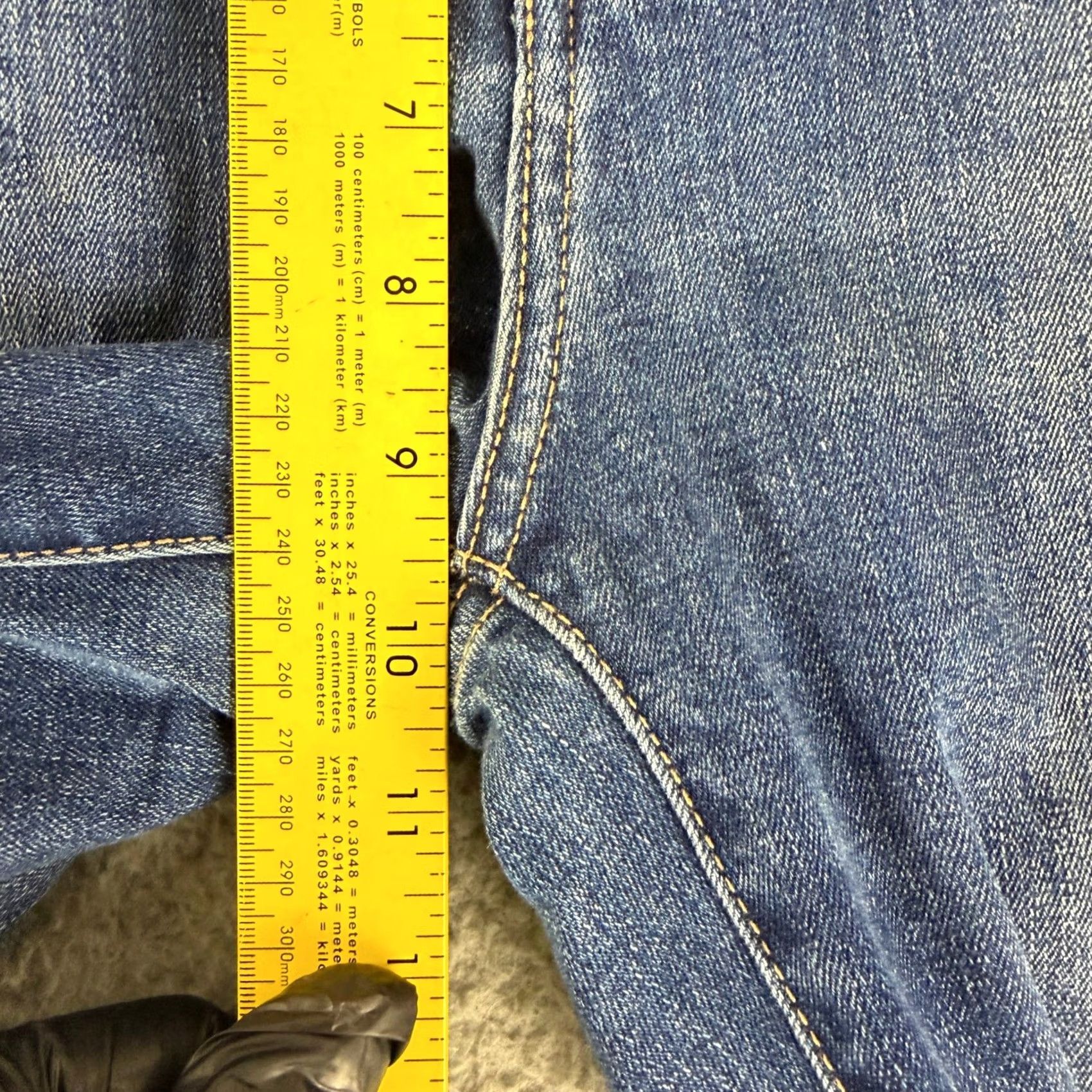 Vintage Current Elliott Jeans Skinny 28 Women Medium Wash Denim 5-Pocket Stretch Sleeves? Size 28" / US 6 / IT 42 - 6 Thumbnail
