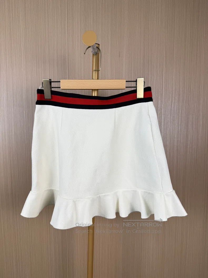 Gucci gucci SizeM Short skirt with ruffles Size 42" / US 20 - 2 Thumbnail