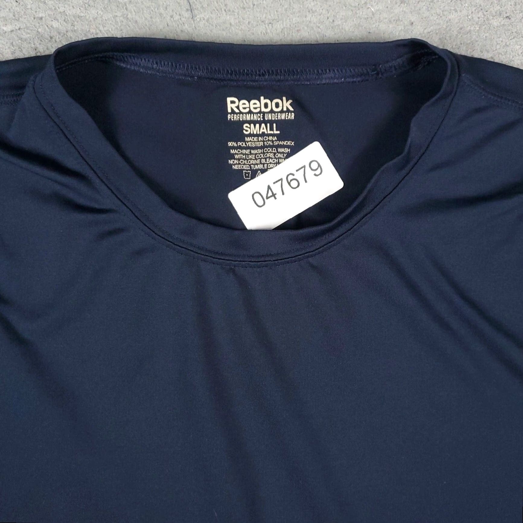 Reebok Reebok T Shirt Mens Small Blue Active Gym Work Out Pullover Short Sleeve Size US S / EU 44-46 / 1 - 2 Thumbnail