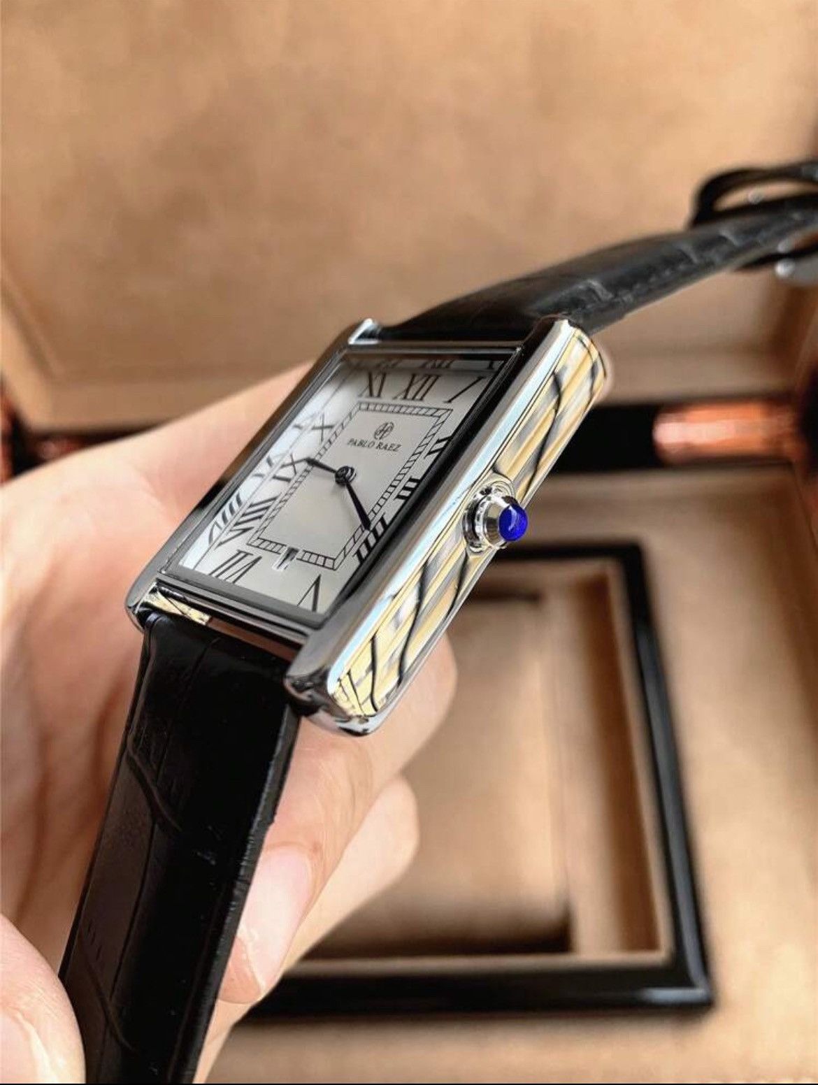 Japanese Brand × Vintage 2000s Vintage Style Stainless Steel Quartz Square Watch Size ONE SIZE - 2 Thumbnail