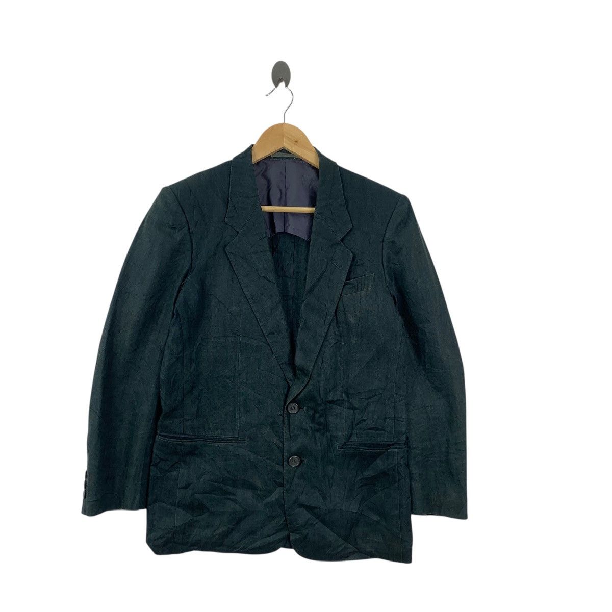 Yves Saint Laurent Vintage YVES SAINT LAURENT YSL Homme Collection Blazer Coat Size S / US 4 / IT 40 - 4 Thumbnail