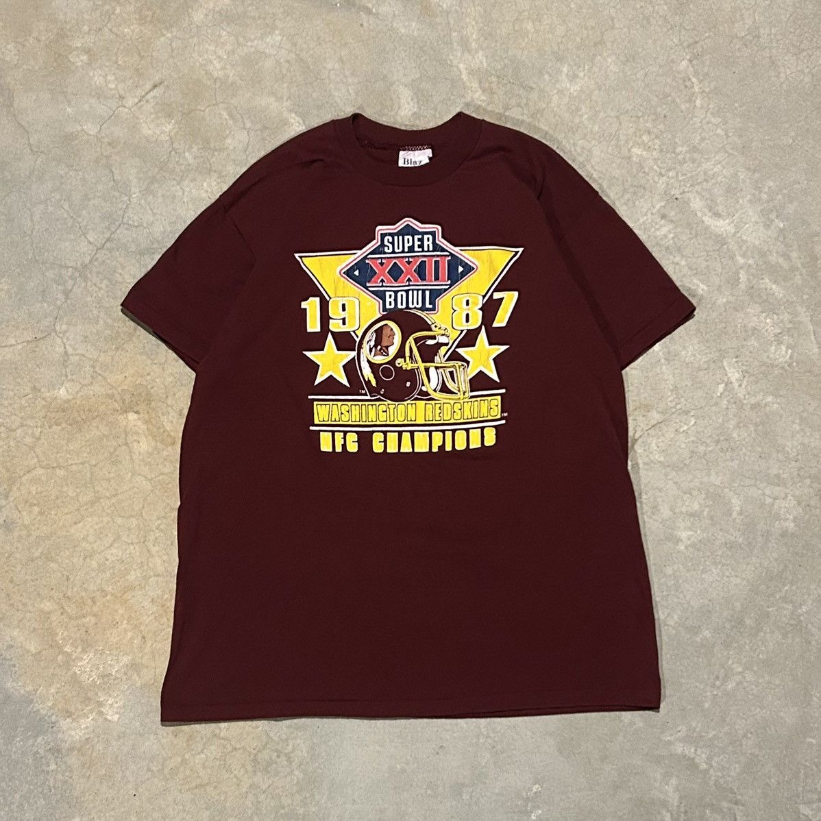 NFL × Vintage Crazy Vintage 1987 Washington Redskins Superbowl NFL Tee Size US L / EU 52-54 / 3 - 1 Thumbnail