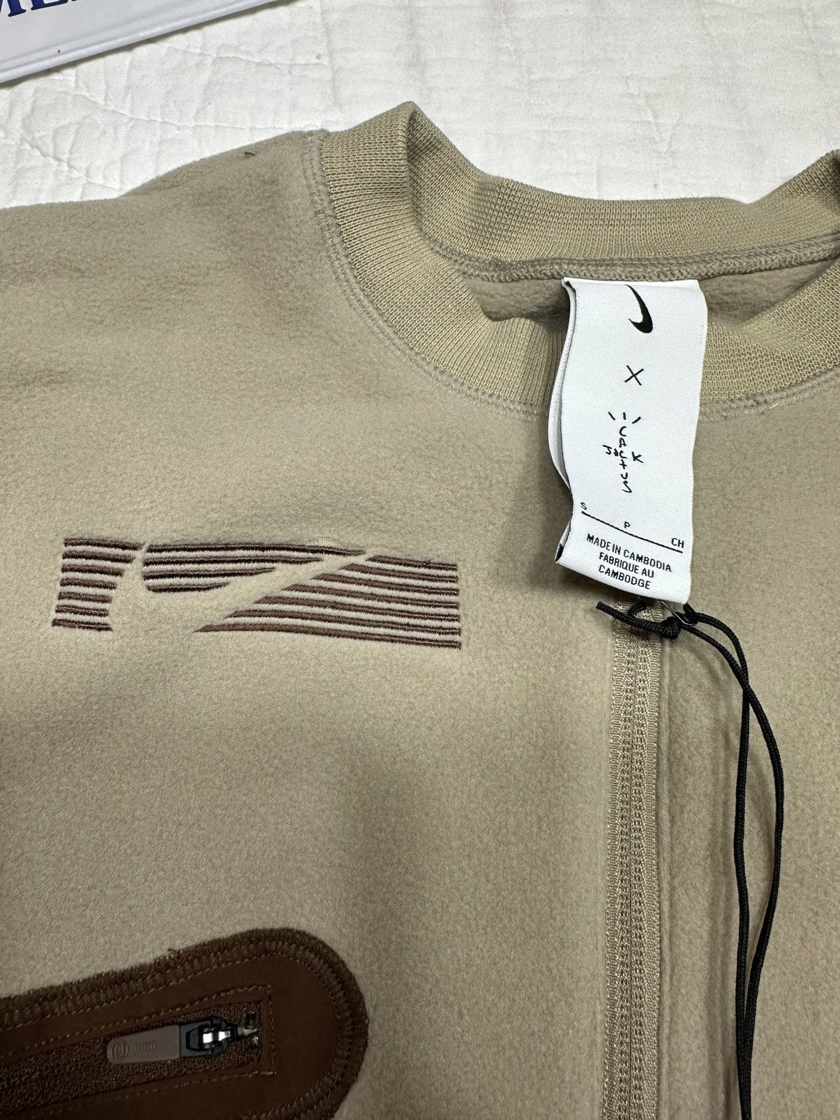 Nike × Travis Scott Travis Scott Cactus Jack Nike Women’s NRG Crewneck/Small Size S / US 4 / IT 40 - 3 Thumbnail