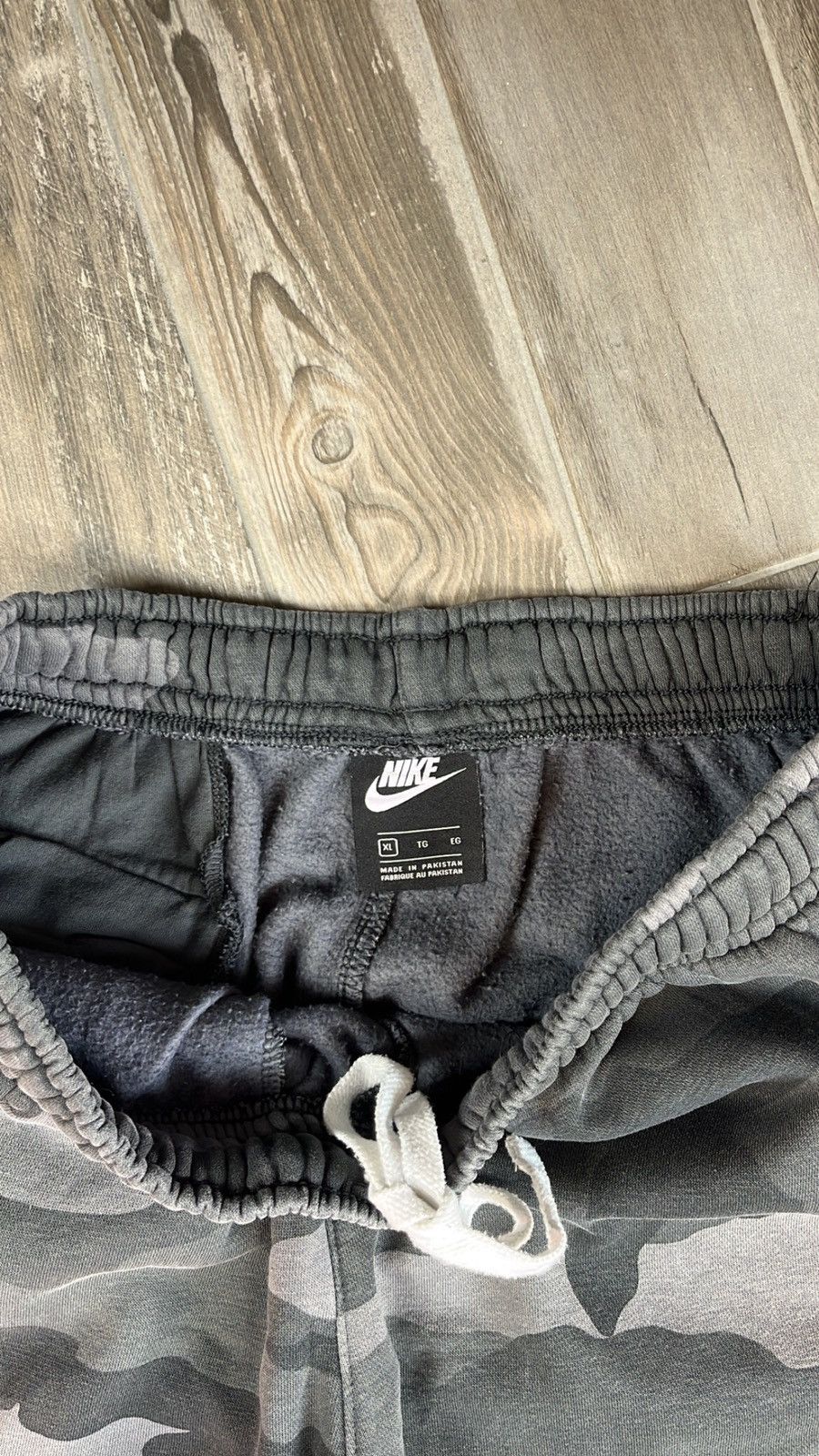 Nike × Vintage Hype Nike Camo Jogger Size US 31 - 4 Thumbnail