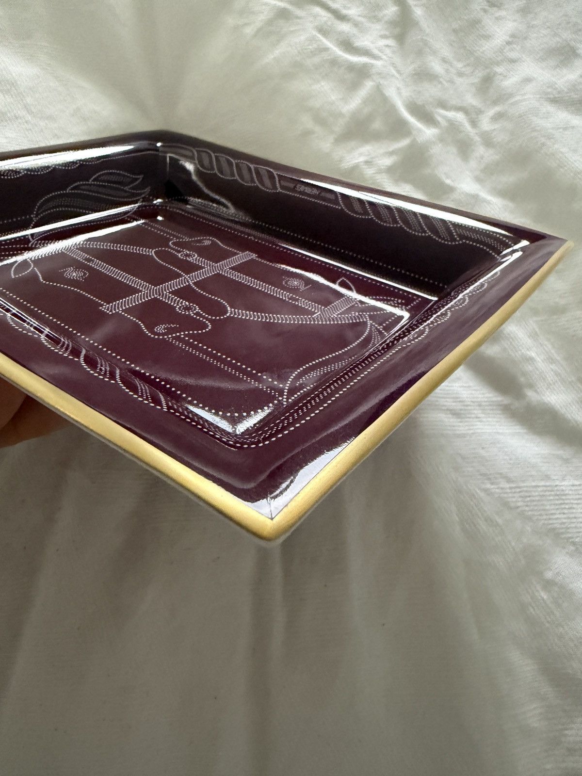 Hermes HERMES Quadrige change tray home decorative object piece Size ONE SIZE - 6 Thumbnail