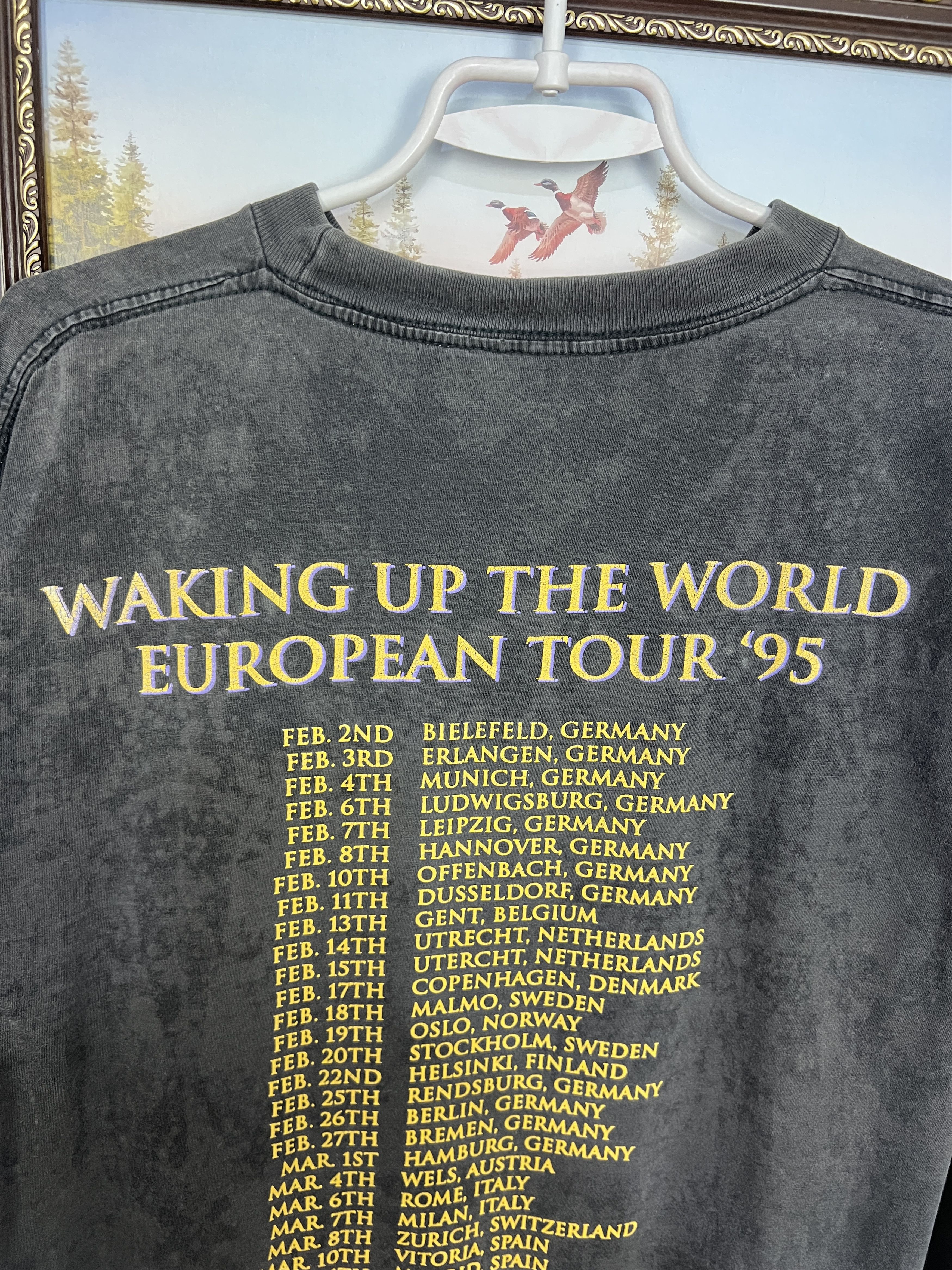Vintage Vintage 90's Dream Theater Waking Up The World Long Shirt Size US L / EU 52-54 / 3 - 9 Thumbnail
