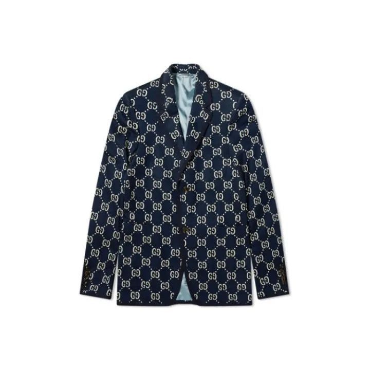 Gucci Gucci Vintage GG Jacquard Blazer for Men -2506