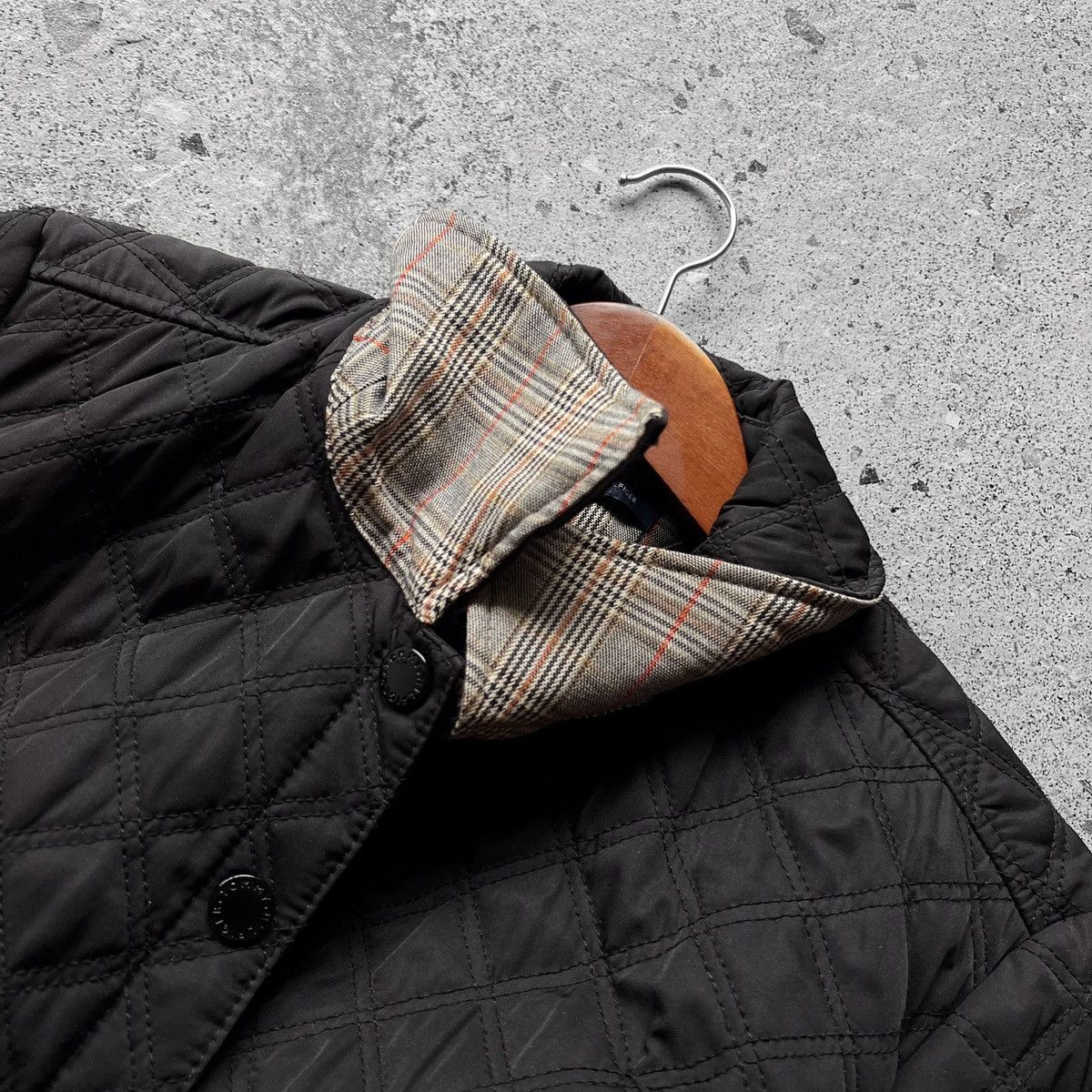 Designer × Tommy Hilfiger Tommy Hilfiger Wmns Black Quilted Jacket Long Sleeve Pockets Size S / US 4 / IT 40 - 7 Thumbnail