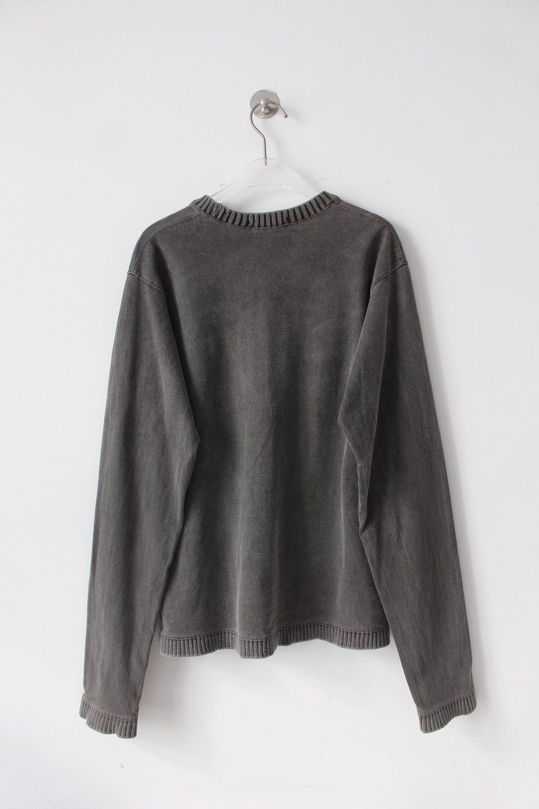 RIPVANWINKLE 2000S RIP VAN WINKLE GARMENT-DYED COTTON SWEATSHIRT Size US M / EU 48-50 / 2 - 2 Thumbnail