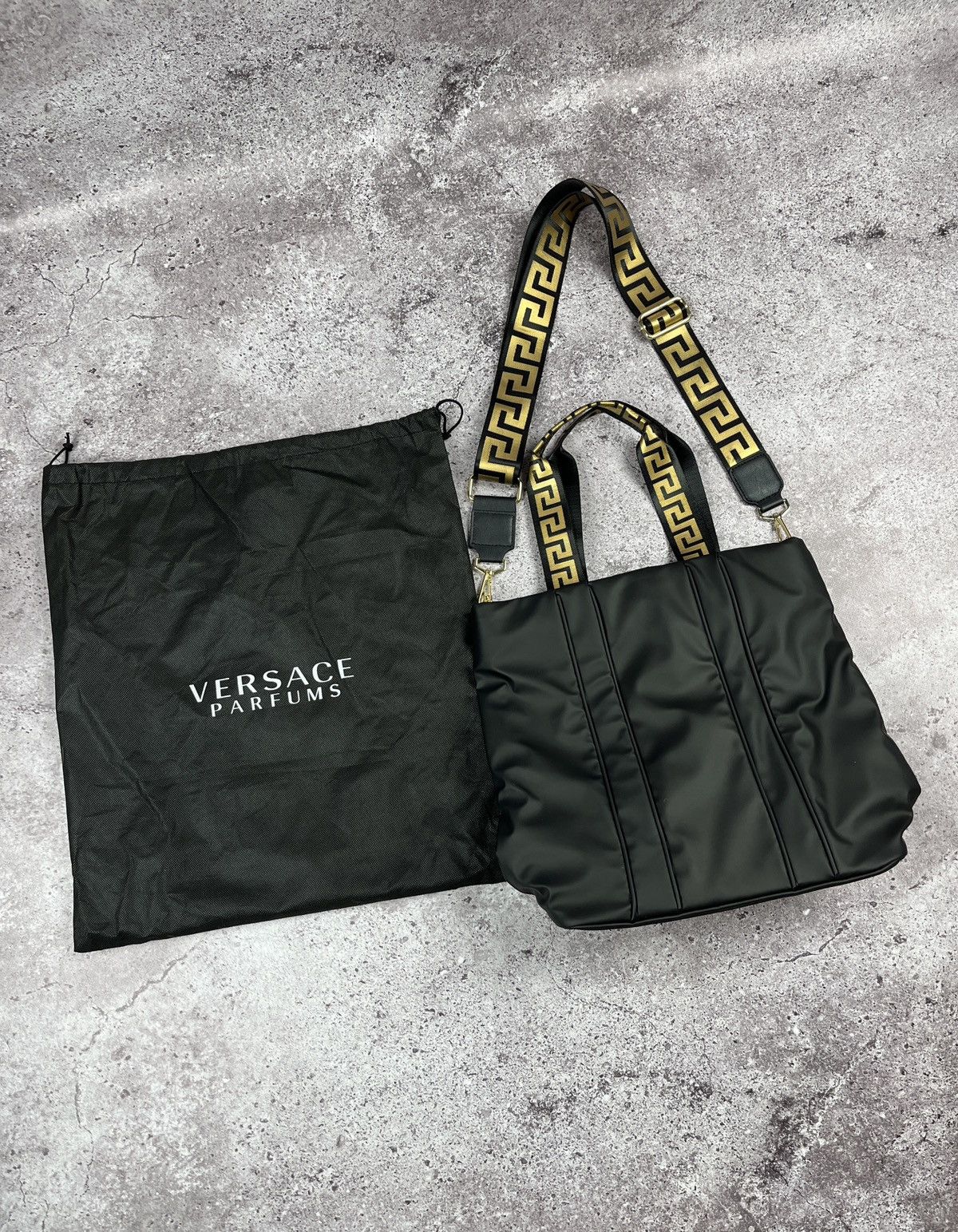 Versace Versace Parfums Shoulder Bag Black Size ONE SIZE - 2 Thumbnail