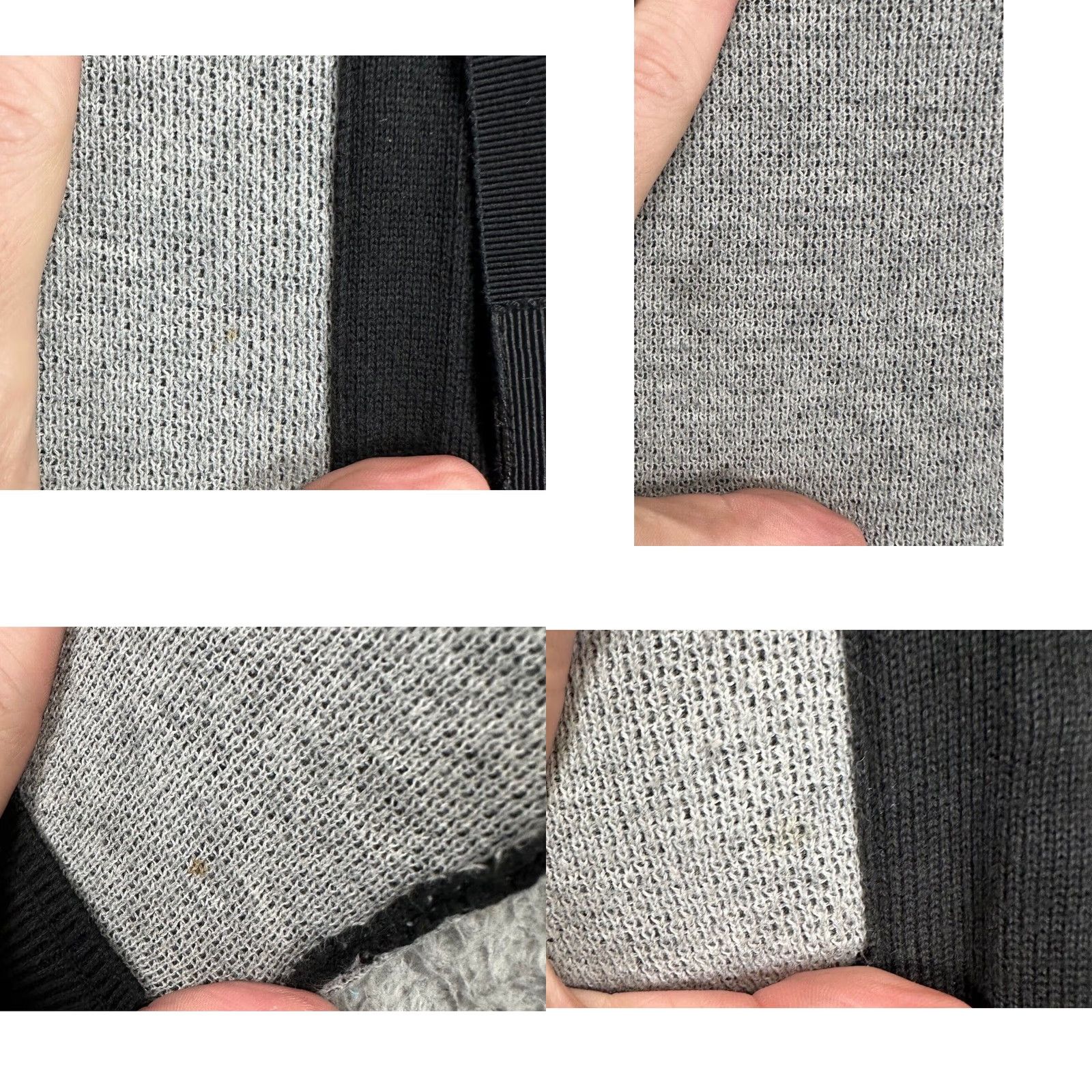 Lululemon Lululemon Sweater Womens Small Black Grey Reversible Full Zip Logo Knit Casual Sleeve Size S / US 4 / IT 40 - 8 Thumbnail