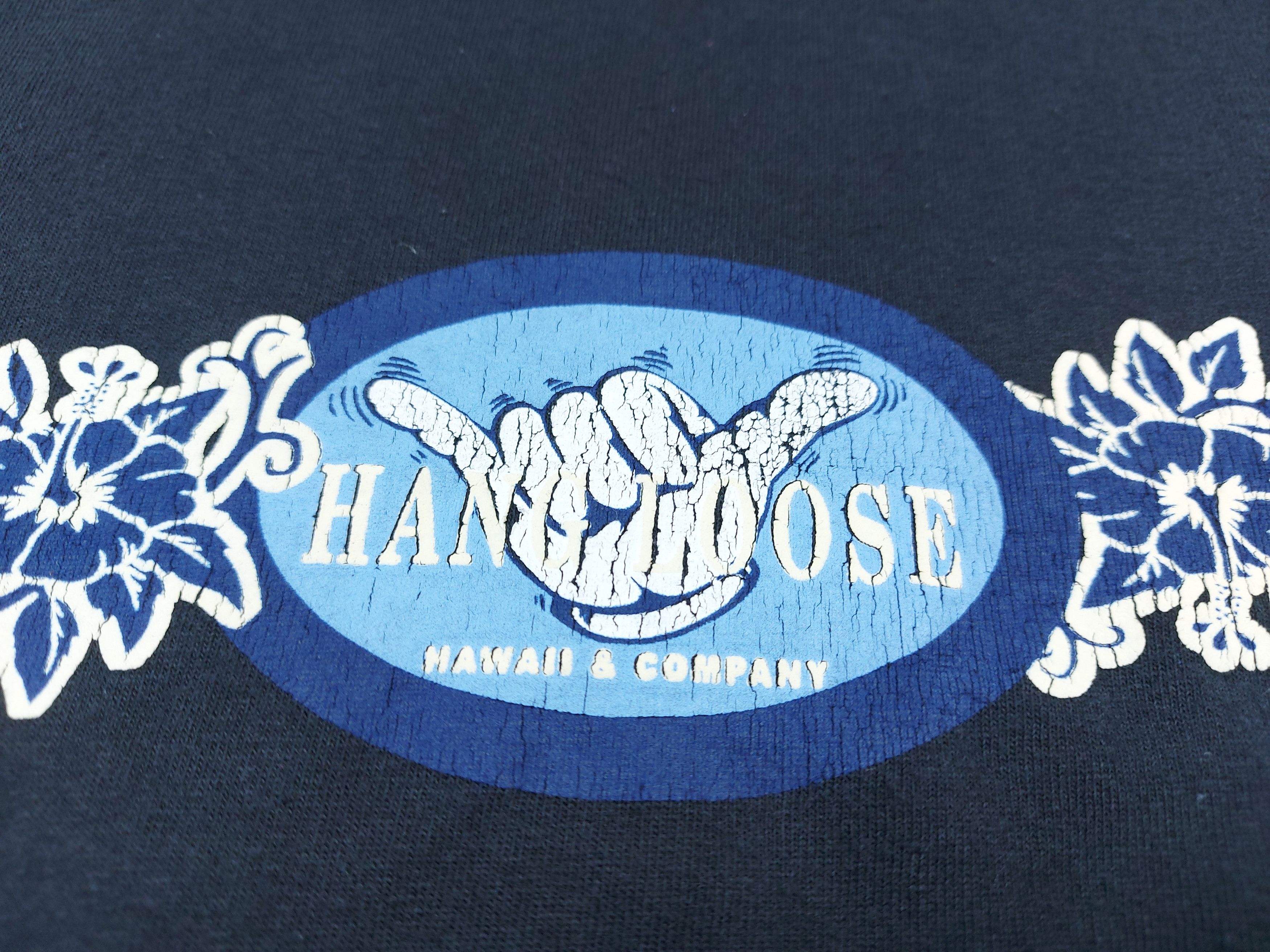 Vintage Vintage Y2K Hang Loose Hawaii Company TEE Size US L / EU 52-54 / 3 - 3 Thumbnail