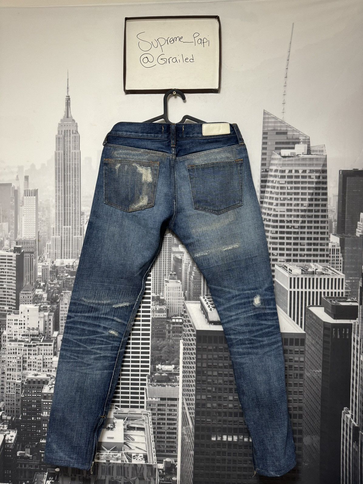 Fear of God 💥 FOG Fear of God Essentials Denim Distressed Jeans SZ 28 Size US 28 / EU 44 - 7 Thumbnail