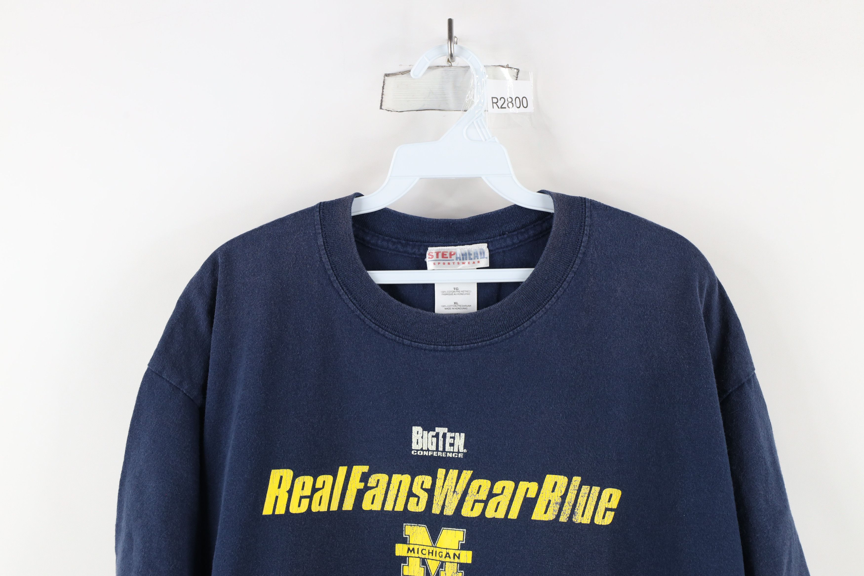 Vintage Vintage Spell University of Michigan Short Sleeve T-Shirt Size US XL / EU 56 / 4 - 2 Thumbnail