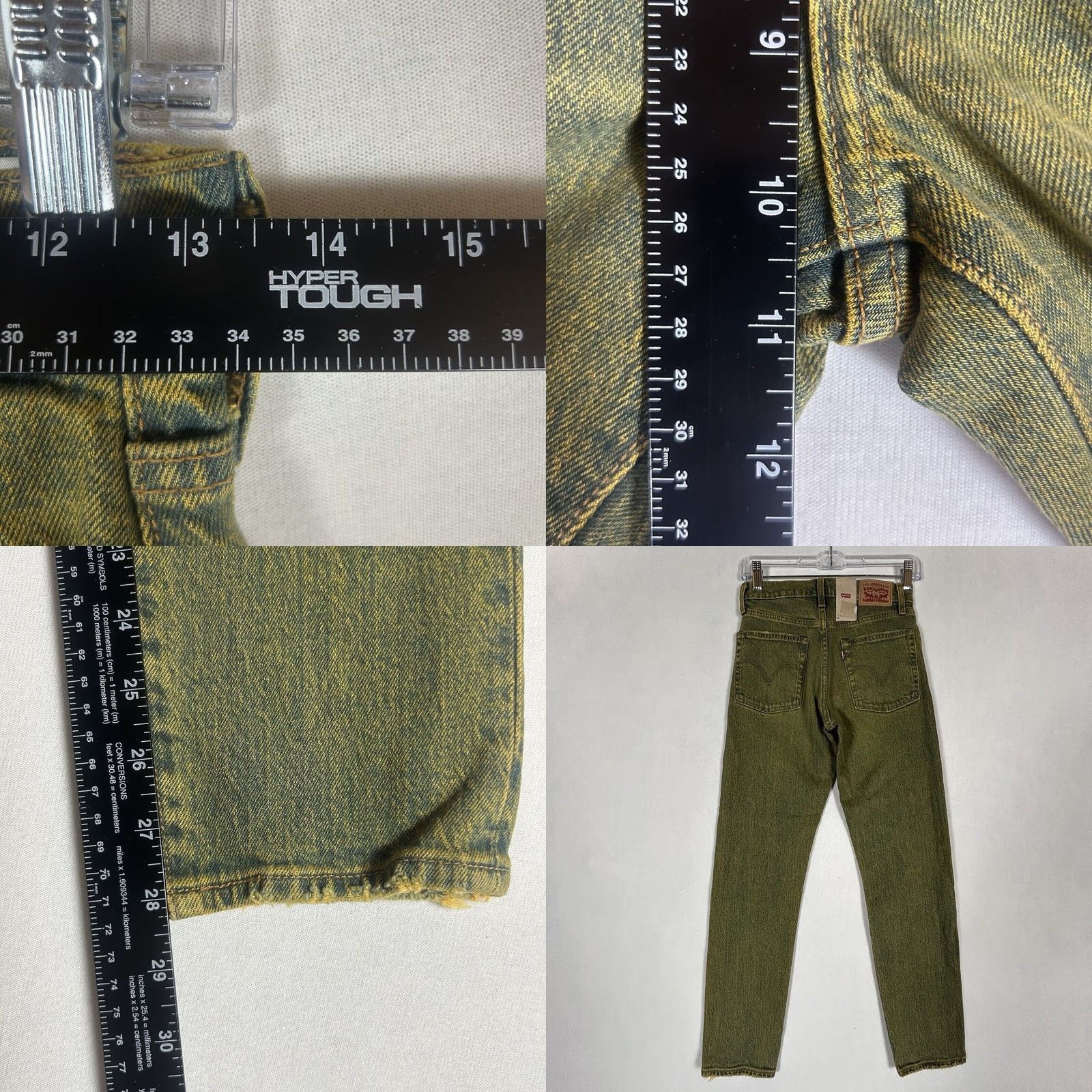 Levi's Levi's Wedgie Icon Jeans Womens 24 Regular Button Fly Denim NWT Irregular Straight 5-Pocket Comfort Stretch Clothing Size 42" / US 20 - 8 Thumbnail
