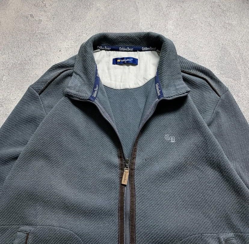 Japanese Brand vintage textured zip jacket Size US M / EU 48-50 / 2 - 3 Thumbnail