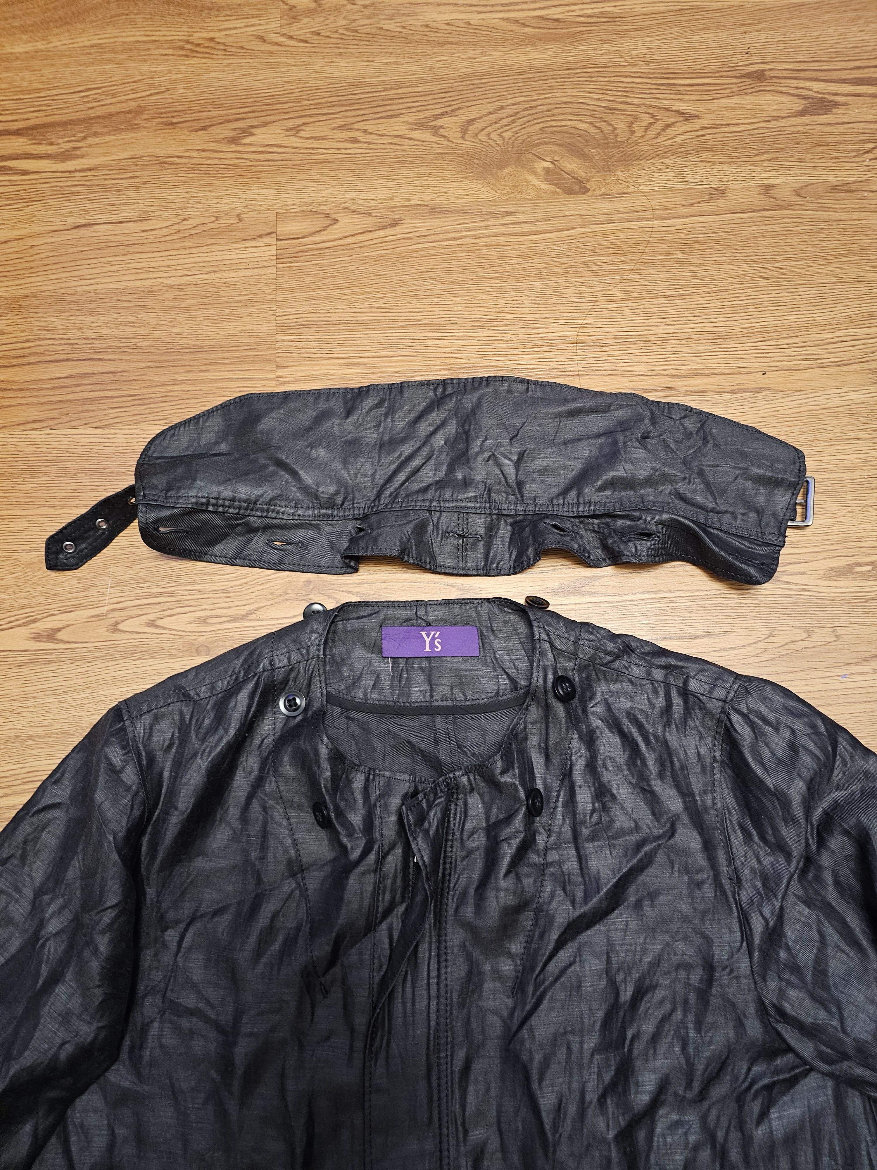 Yohji Yamamoto Purple Label Linen Jacket