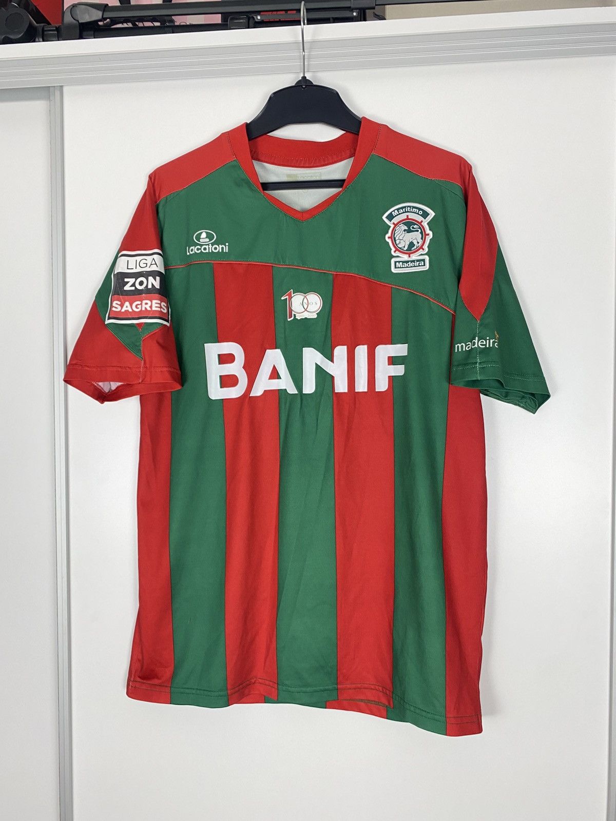 Other CS Maritimo Madeira Julio Cesar 2010 2011 10/11 XL Lacatoni Size US XL / EU 56 / 4 - 2 Thumbnail