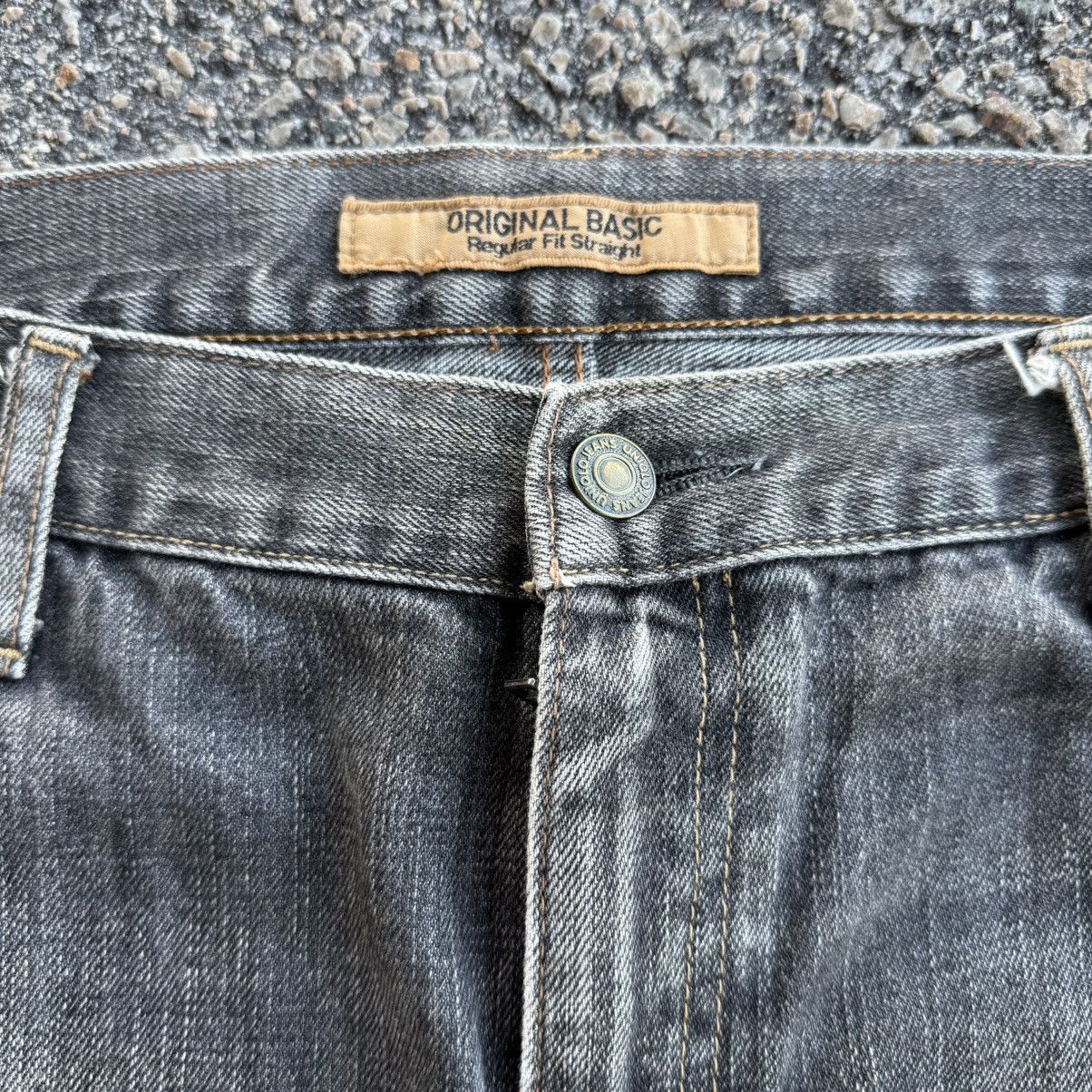 Japanese Brand VINTAGE S002 JAPAN STRAIGHT FADED JEAN DENIM PANTS Size US 38 / EU 54 - 4 Thumbnail