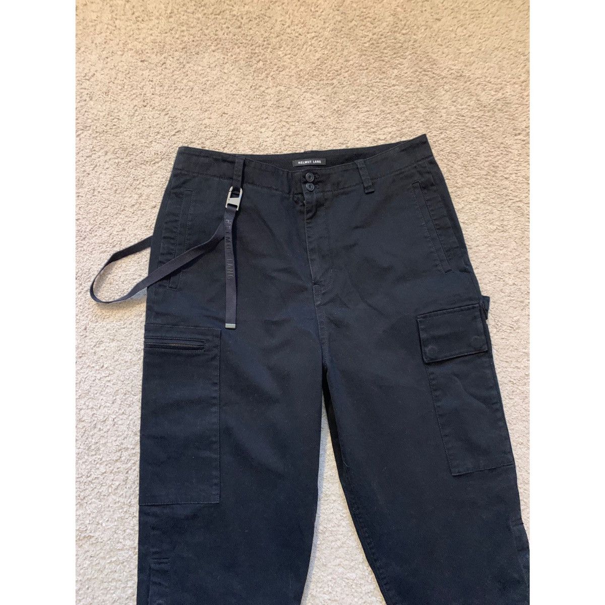 Helmut Lang HELMUT LANG MILITARY CARGO CROPPED PANTS Size US 32 / EU 48 - 3 Thumbnail