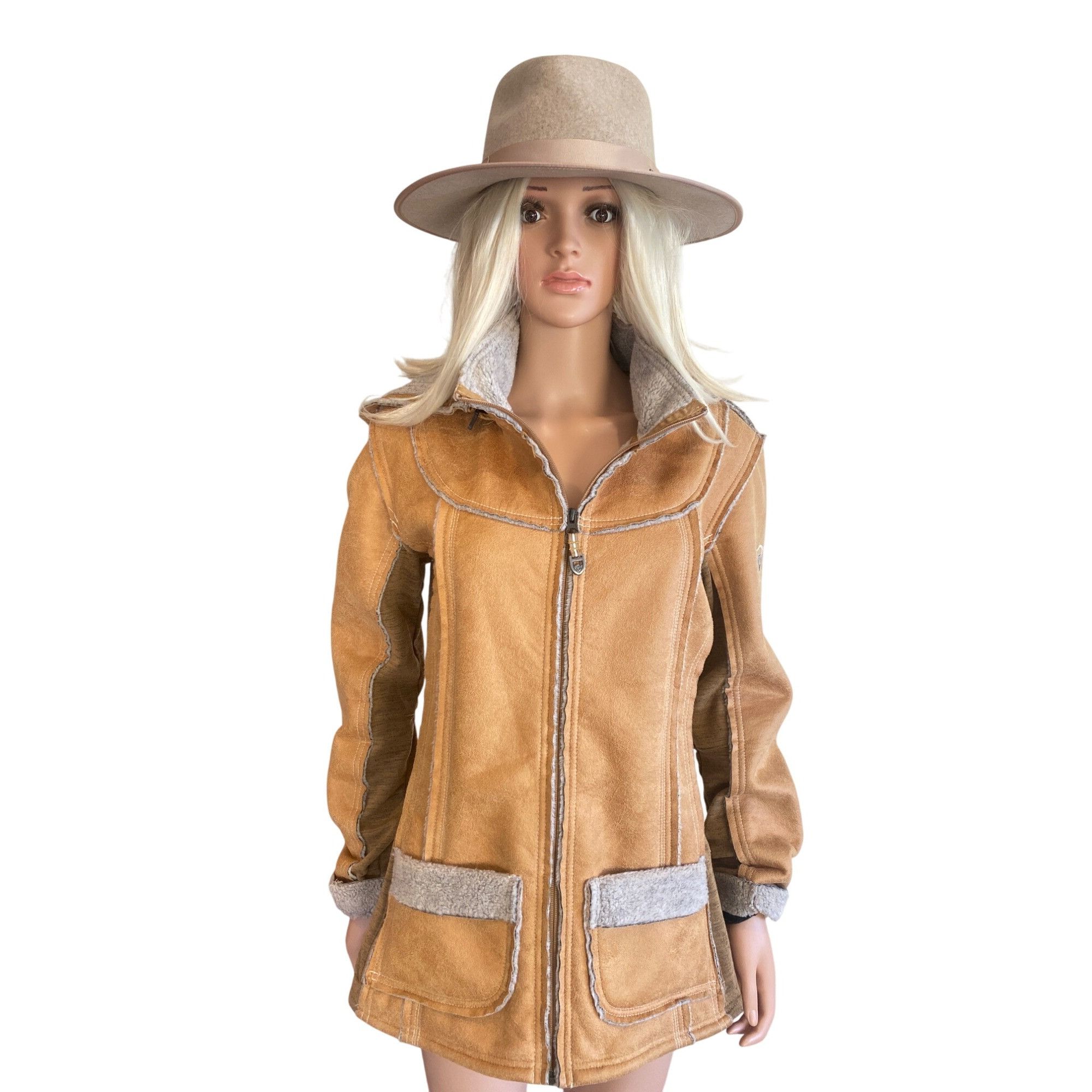 Kuhl NWT Kuhl Large Dani Sherpa Lined Jacket MSRP$299 Tan Size L / US 10 / IT 46 - 11 Thumbnail