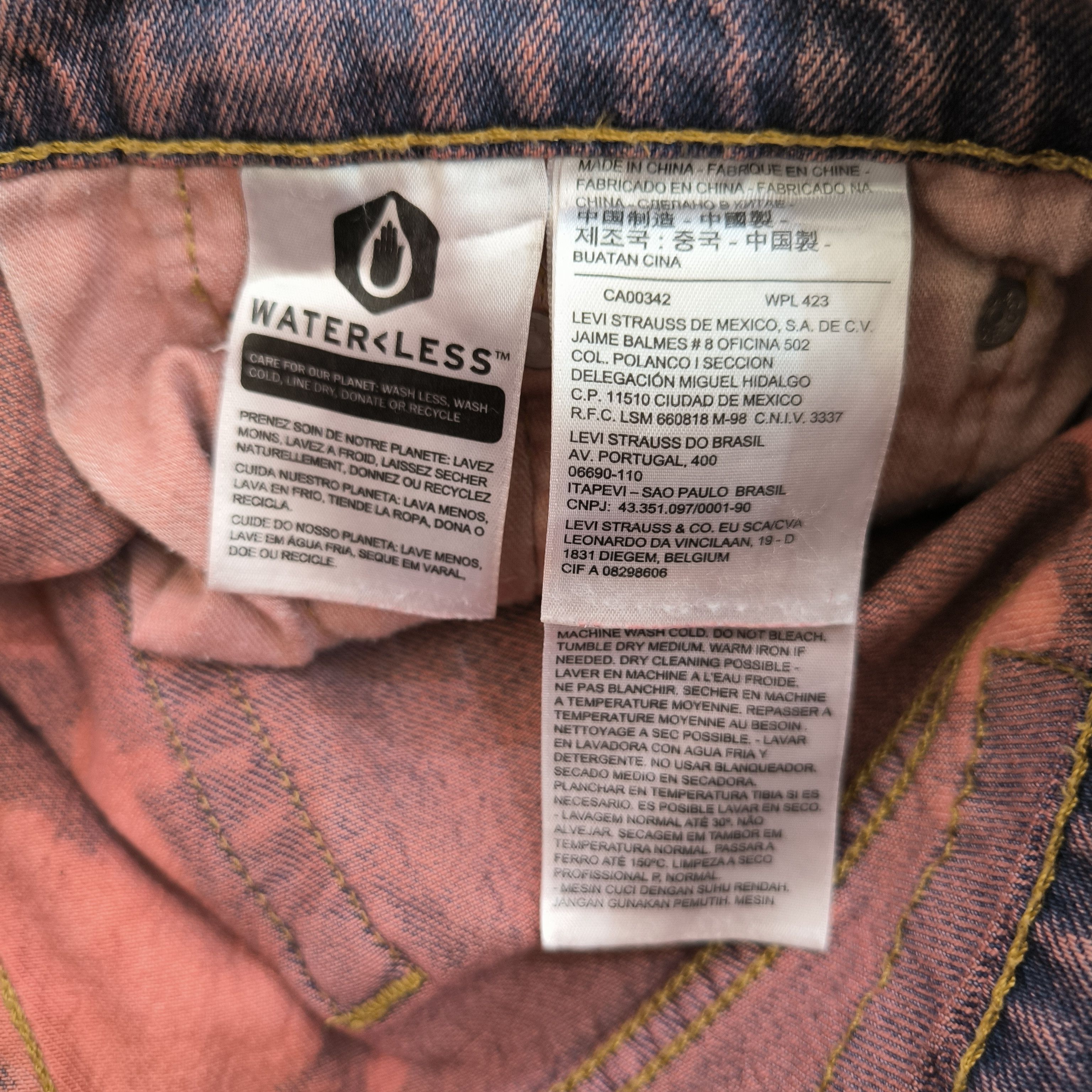 If Six Was Nine × Levi's Custom vintage levis flared red lighting jeans Size US 31 - 7 Thumbnail